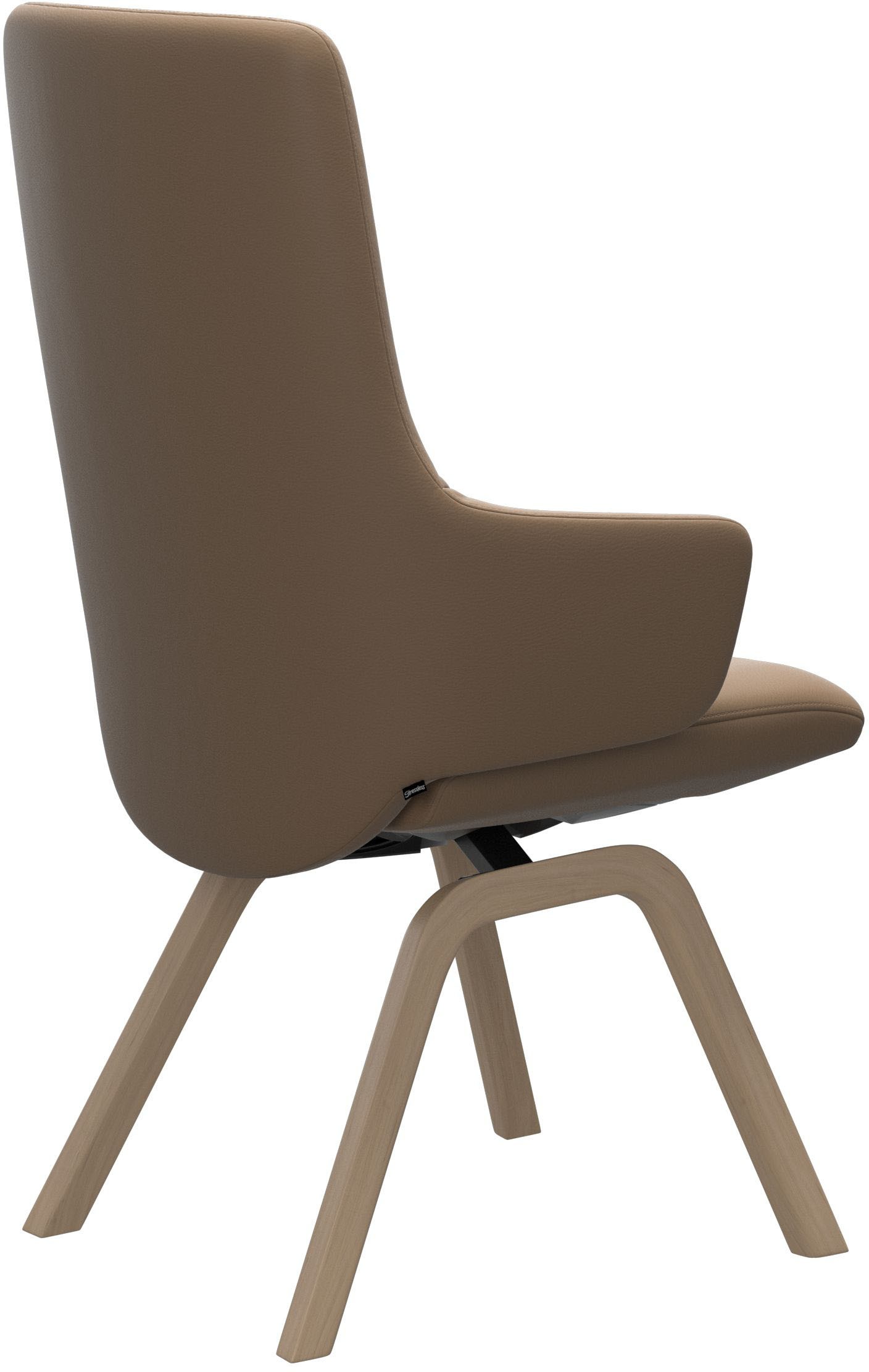 Stressless® Polsterstuhl »Laurel«, Leder PALOMA, High Back mit Armlehne, Größe L, mit schräggestellten Beinen in Eiche