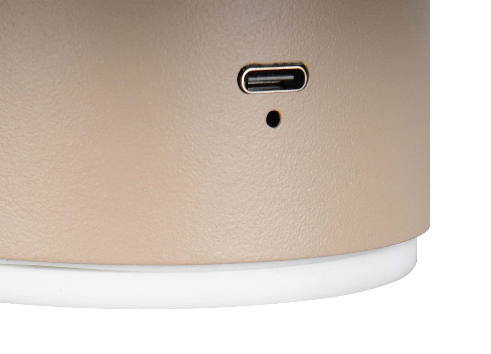 REALITY Leuchten LED Wandleuchte »DAVEY, runde Akku Wandlampe mit Touchdimmer, USB-Anschluss Ø 15,5 cm« LED-Board 1 Stk. Warmweiß Indoor Akku Wandlampe, einfache Wandbefestigung, Tiefe 8,5 cm