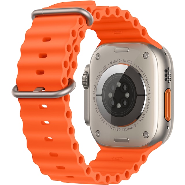Apple Smartwatch »Watch Ultra 2 GPS 49 mm + Cellular Titanium«, (Watch OS 10  Ocean Band) kaufen bei OTTO