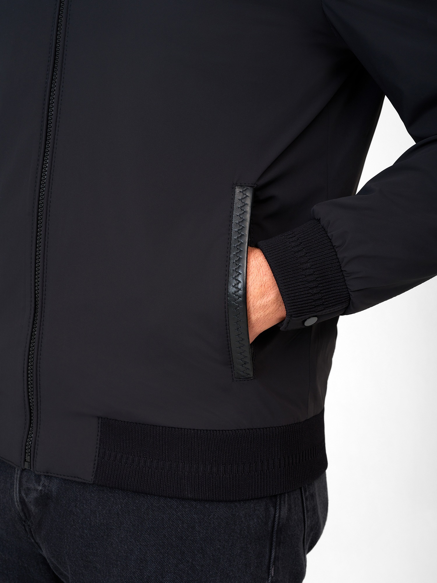 RICANO Kurzjacke »Jacke Louis« ohne Kapuze Handgefertigt, Made in Europe