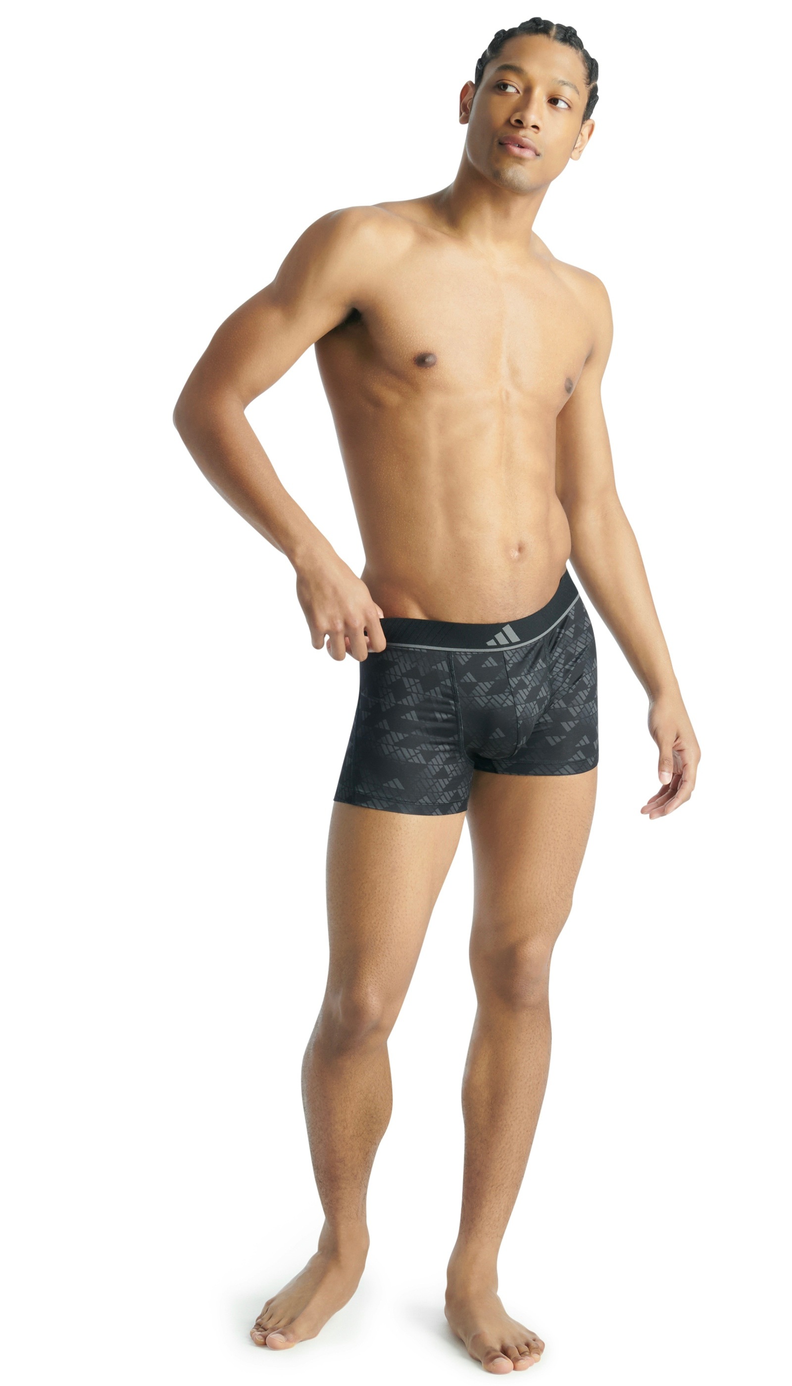 adidas Sportswear Trunk »Active Micro Flex Eco«, (3er Pack), Flexibler 4-Wege-Stretch