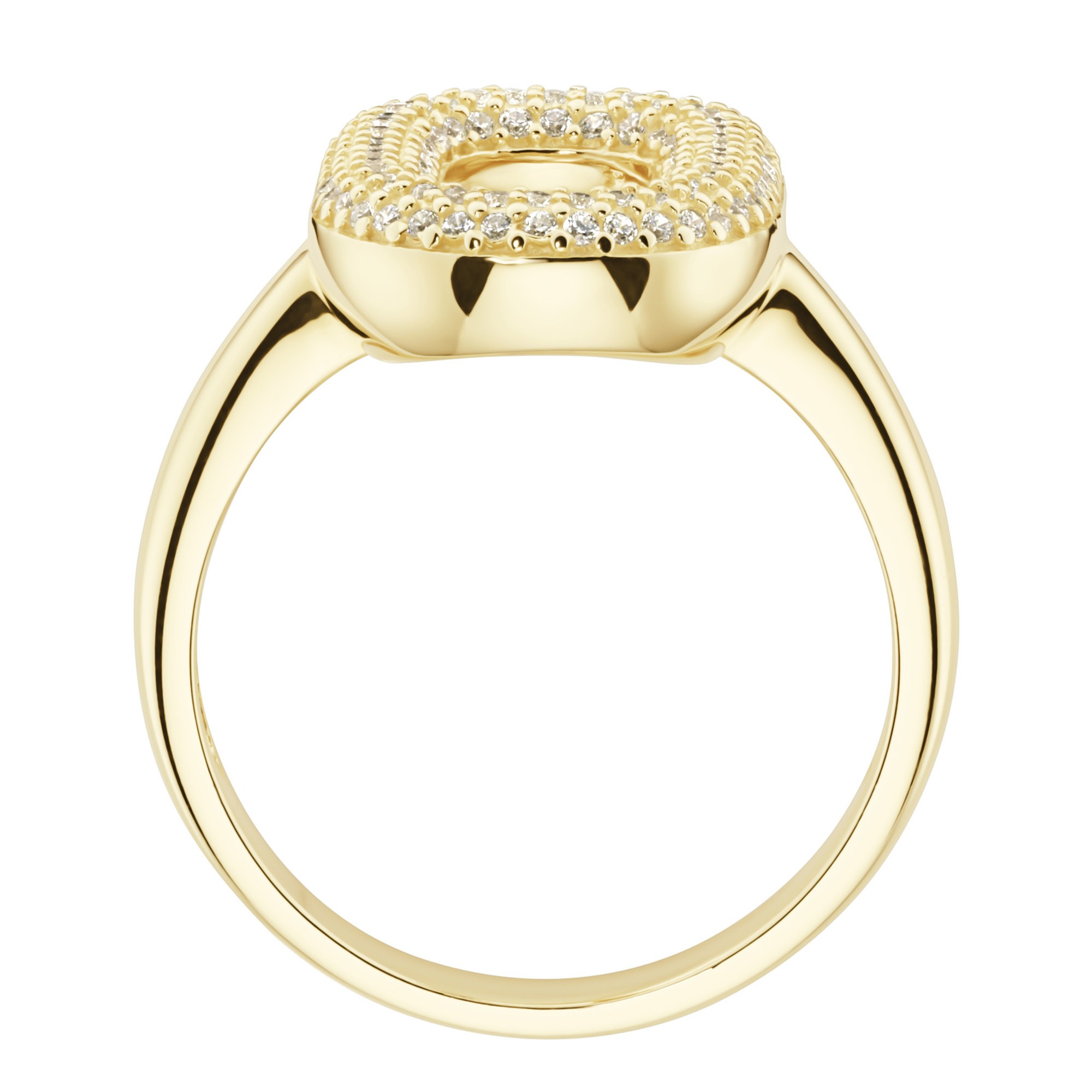 GIORGIO MARTELLO MILANO Fingerring »Ring mit weißen Zirkonia, Silber 925«