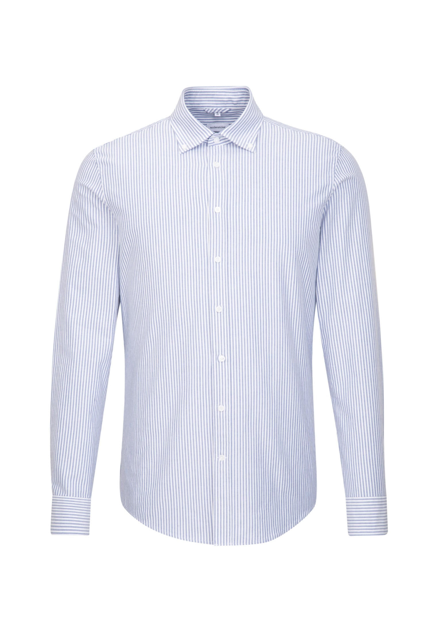 seidensticker Businesshemd »Shaped«, Shaped Langarm Button-Down-Kragen Streifen