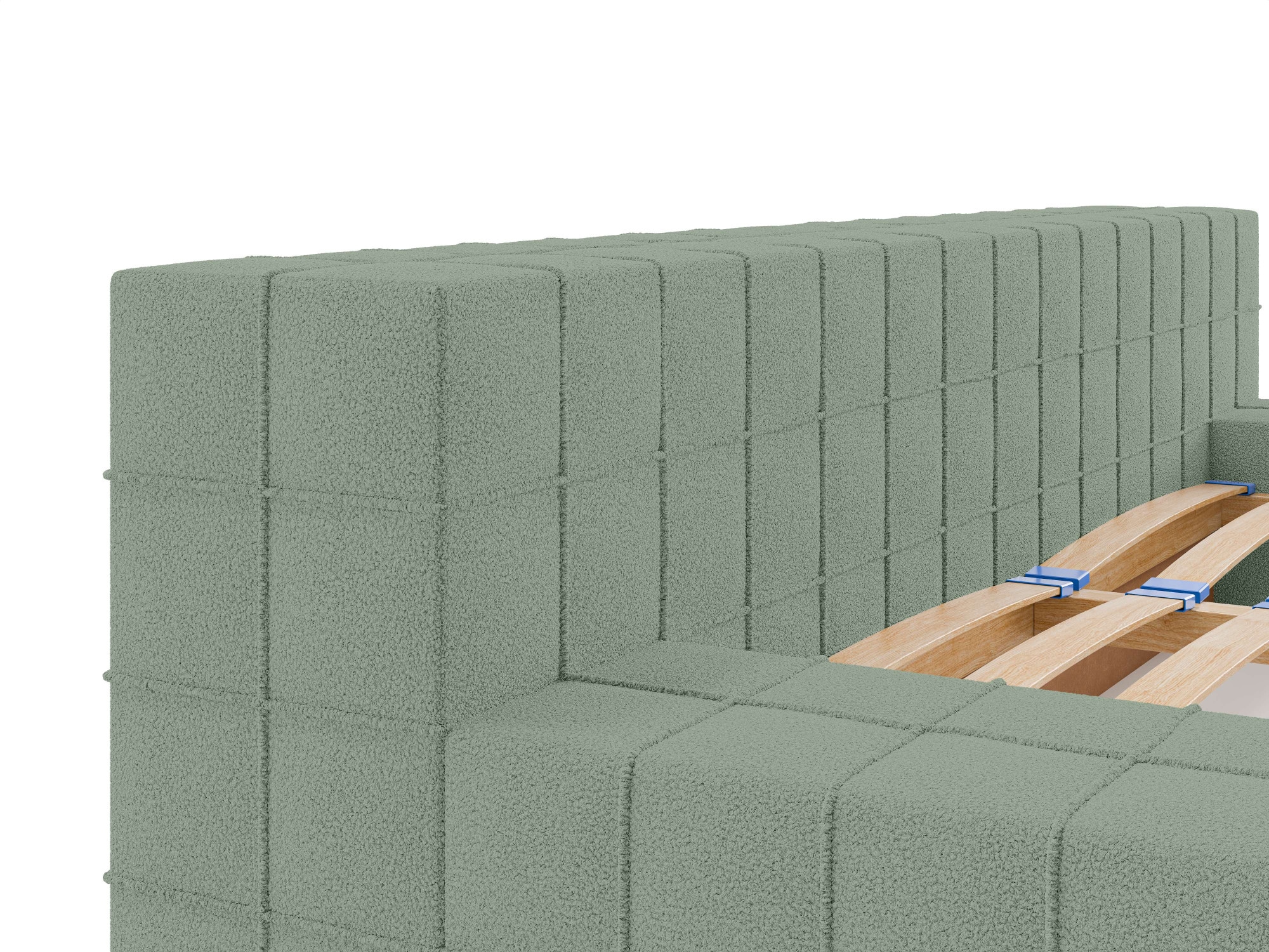 Home affaire Bett »VENDY wahlweise mit Matratze und Topper, in 3 Breiten erhältlich« Bettgestell mit Kopfteil und Bettkasten, mit/ohne Matratze (BFK/TFK)