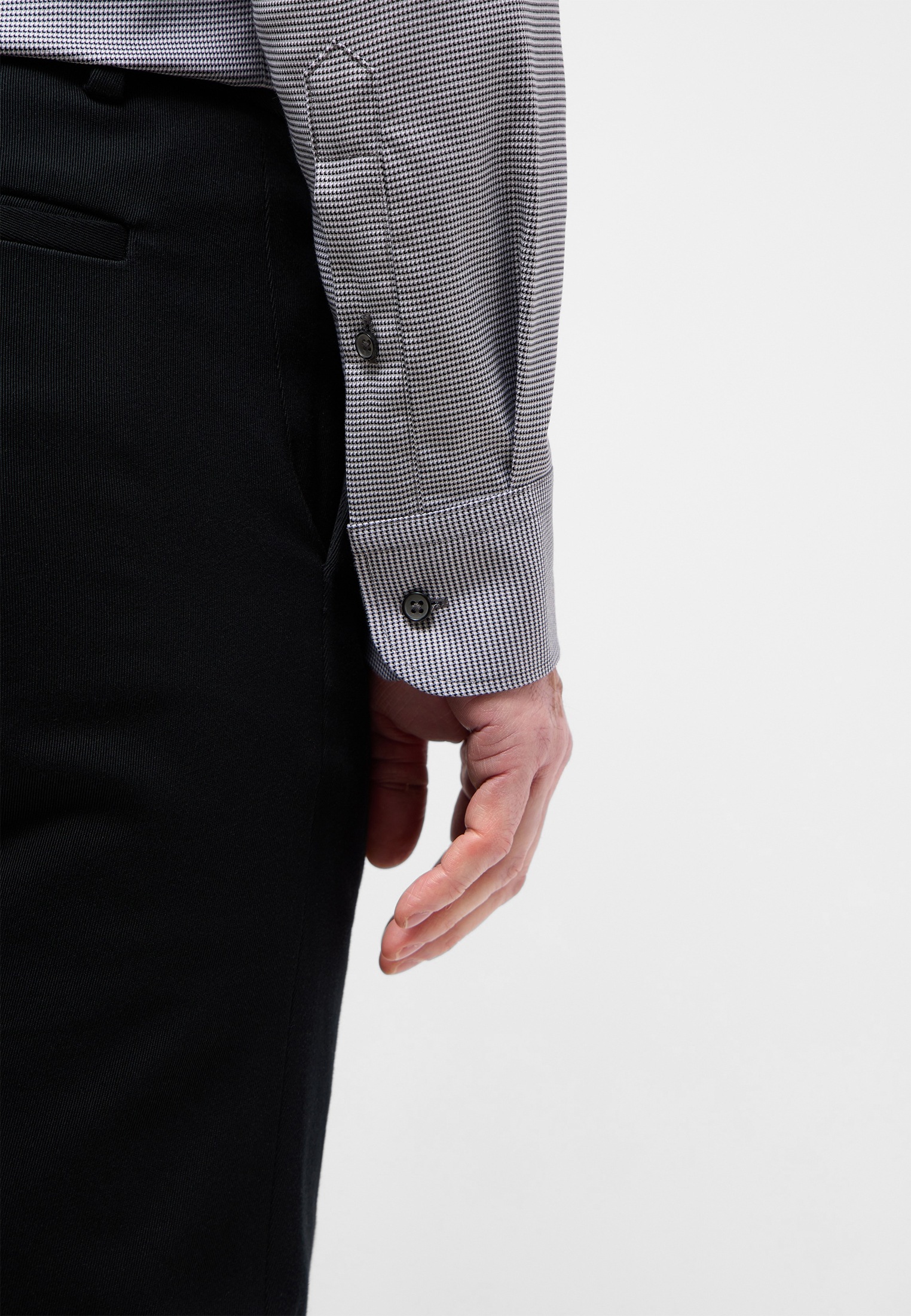 Eterna Langarmhemd »SLIM FIT«, NON IRON (bügelfrei)