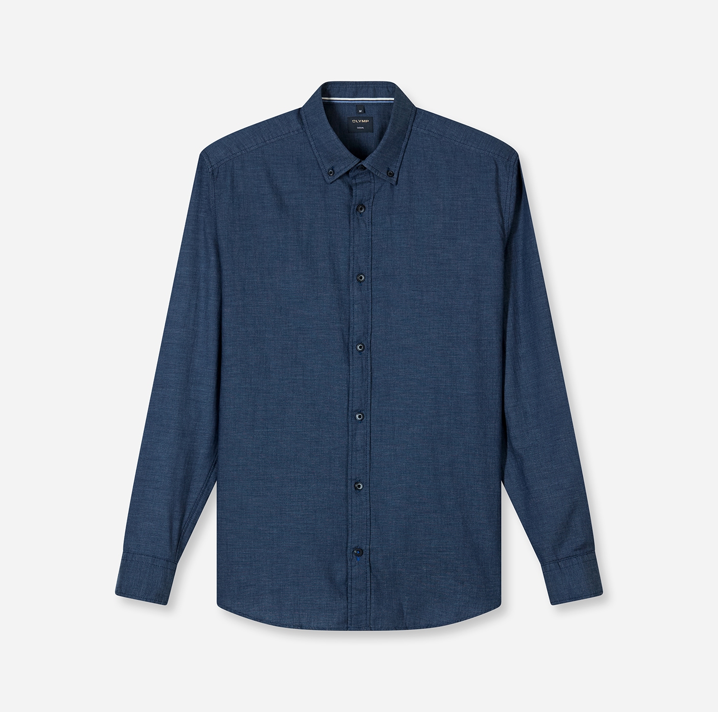OLYMP Langarmhemd Button-down-Kragen, regular fit, casual