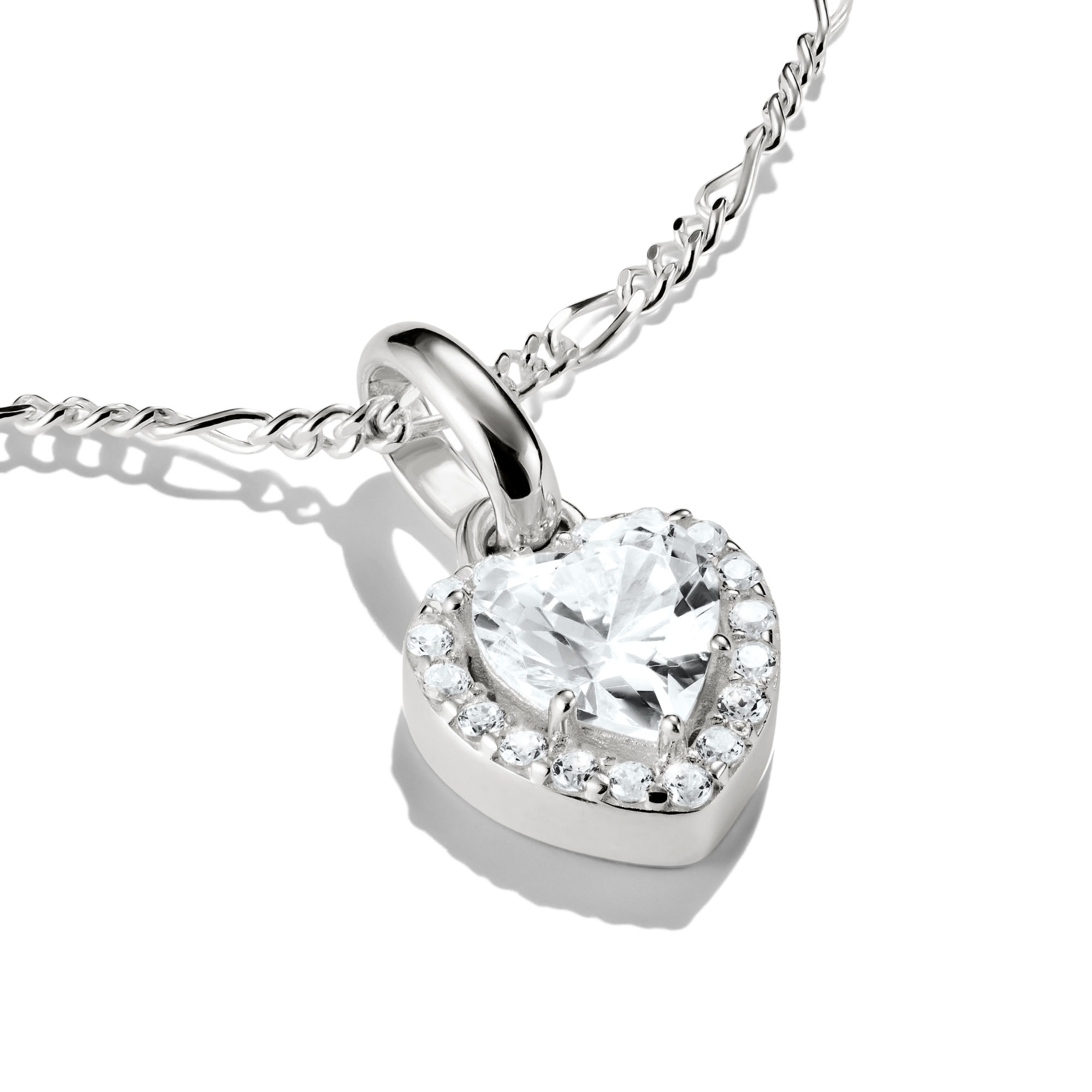 THOMAS SABO Charm Herz »Charm Funkelndes Herz - Connect« mit Zirkonia (synth.)