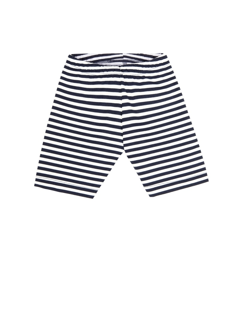 Bermudas »TRIGEMA Geringelte Baby-Bermuda mit Elastikbund«, (1 tlg.)