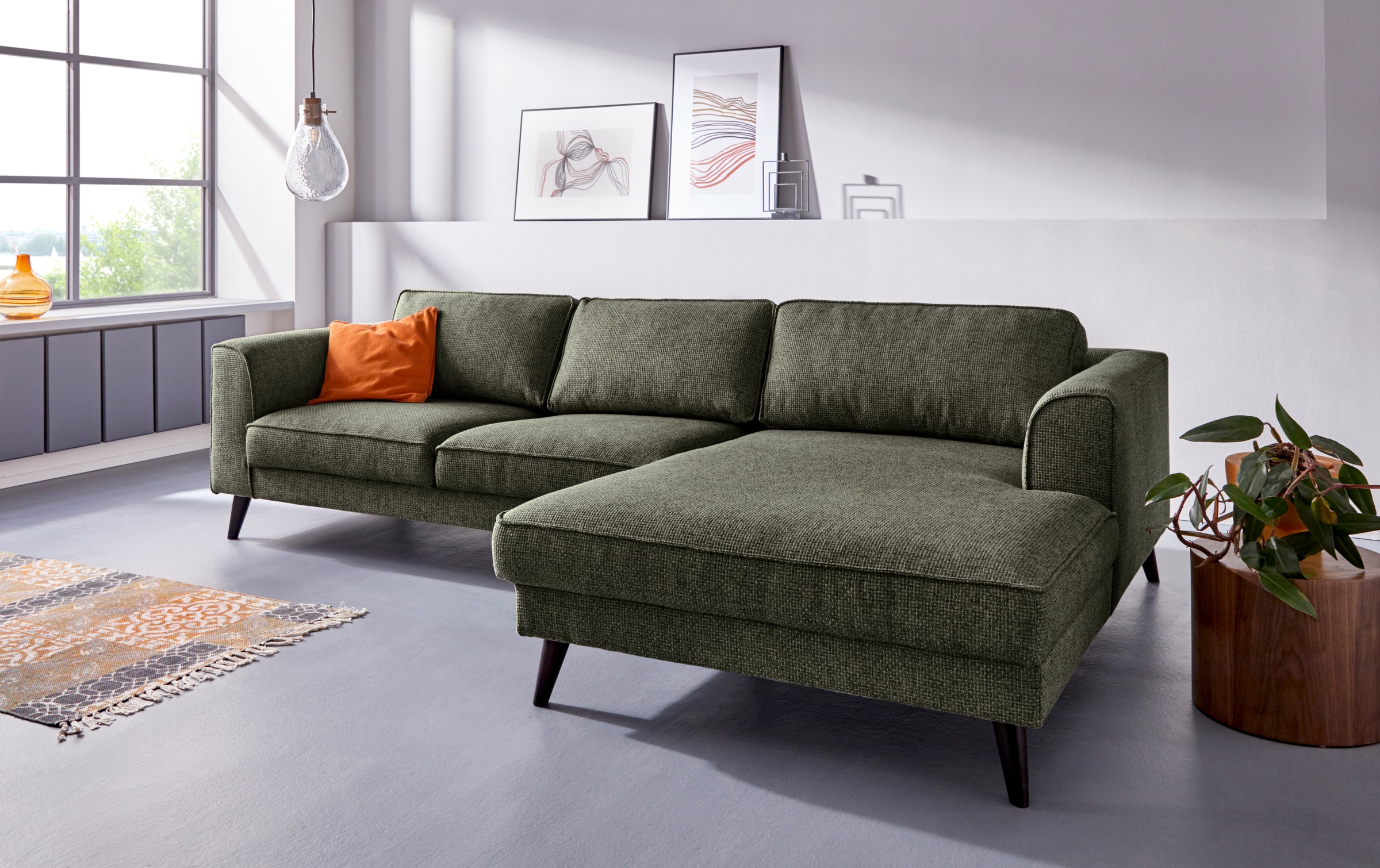 INOSIGN Ecksofa »Lumber Jack, L-Form«, in moderner Optik