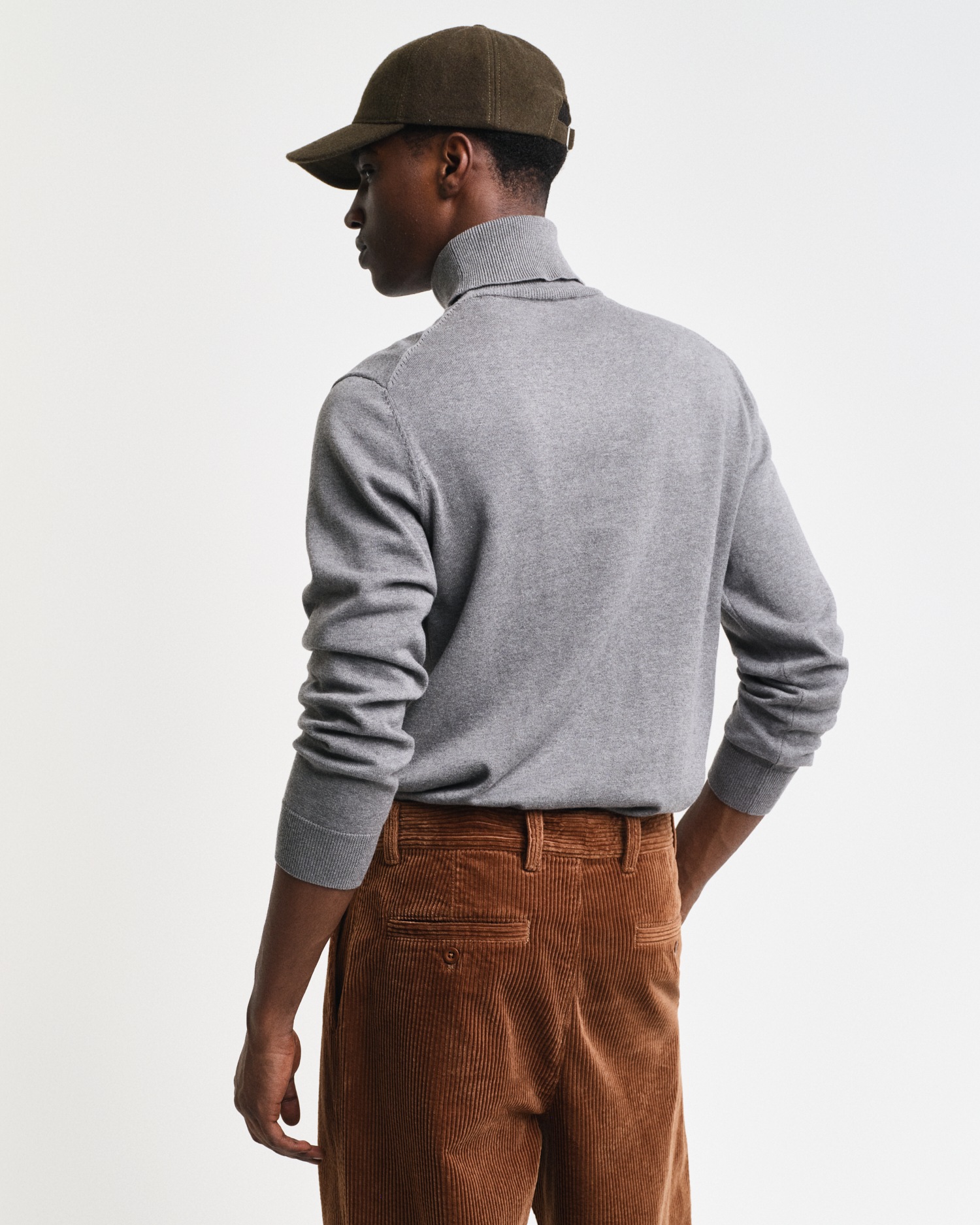 Gant Rollkragenpullover »CLASSIC COTTON ROLLERNECK«, Premium Rolli aus weicher 100% Baumwolle, Übergangspullover