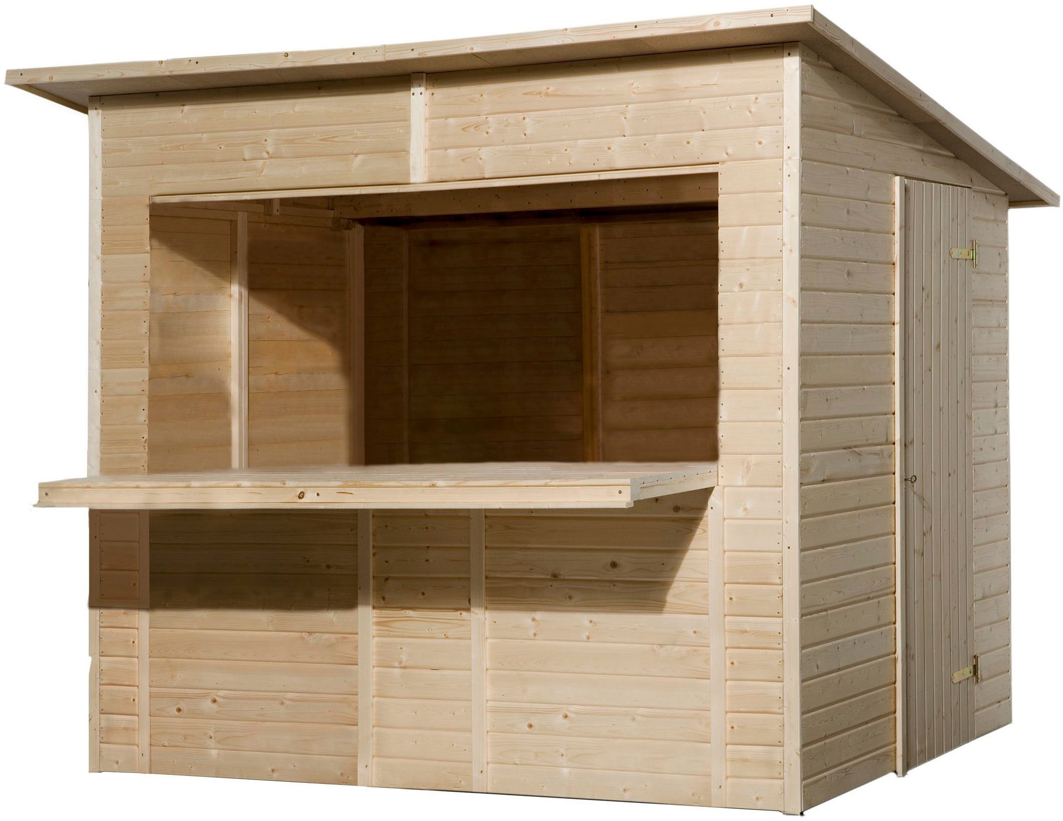 weka Gerätehaus »Verkaufshaus 221, 19 mm, ohne Boden«