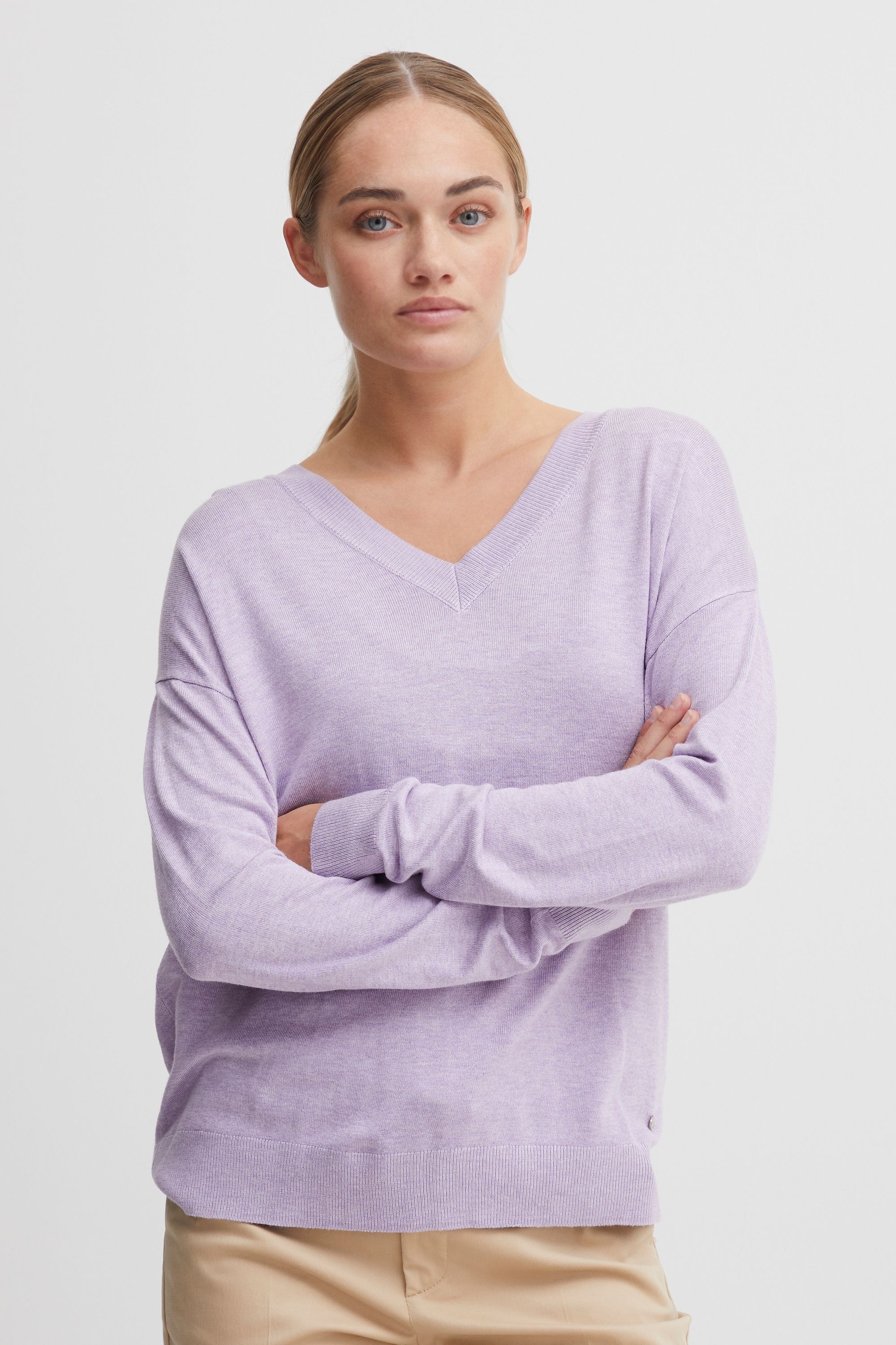 OXMO Strickfleece-Pullover »Strickpullover OXHelle«
