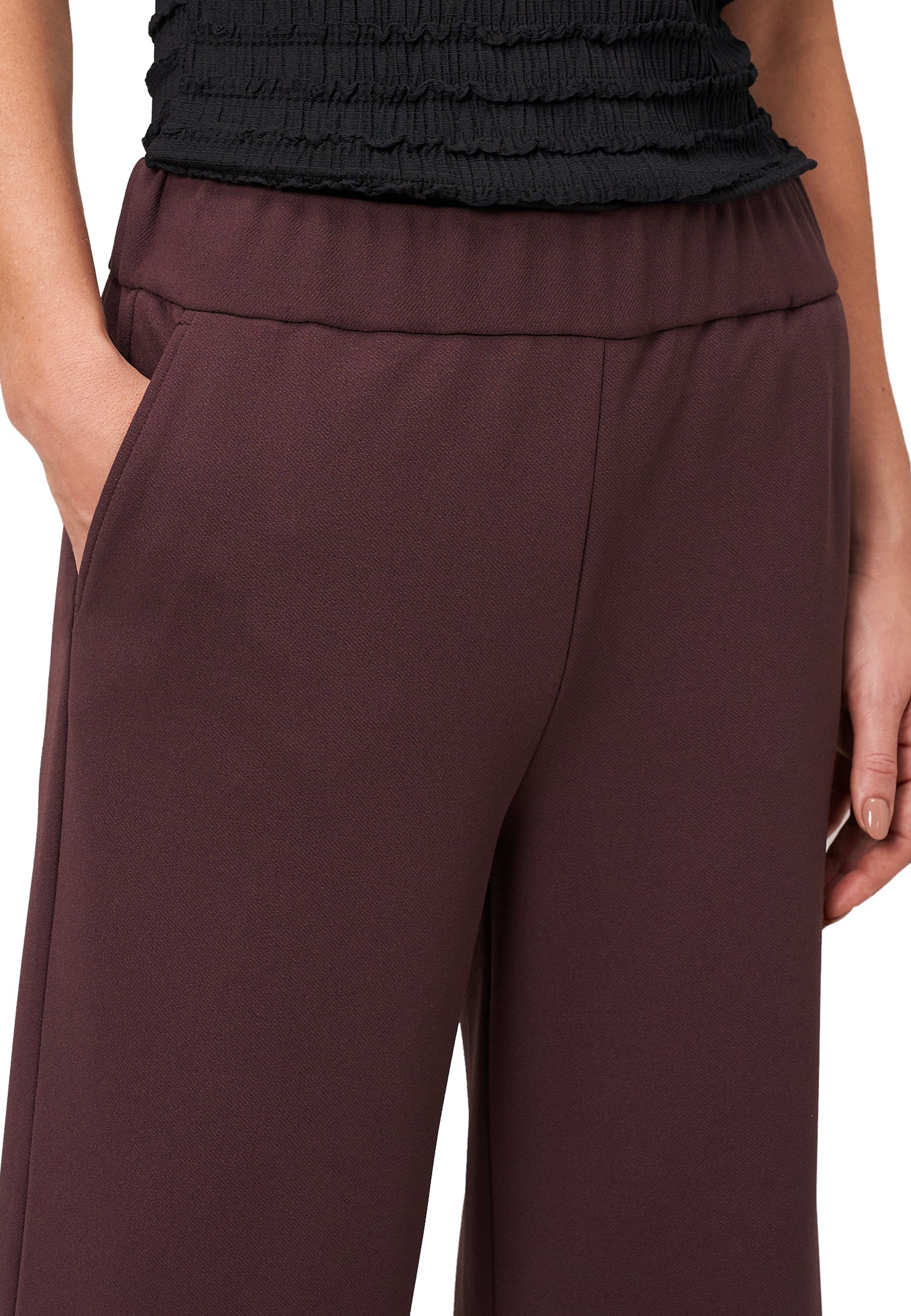 Zero Stoffhose »Stoffhose mit elastischem Bund 30 Inch«