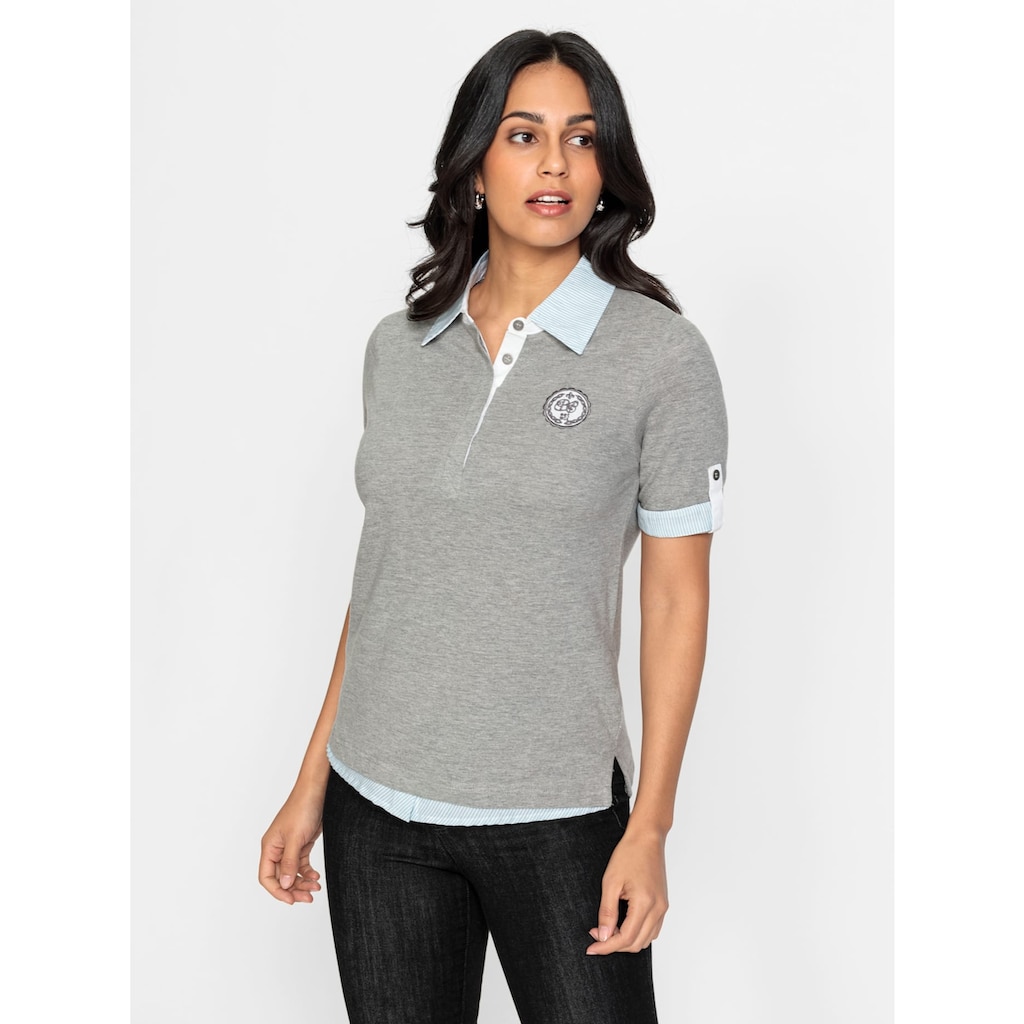 Inspirationen Poloshirt »Poloshirt«, (1 tlg.)