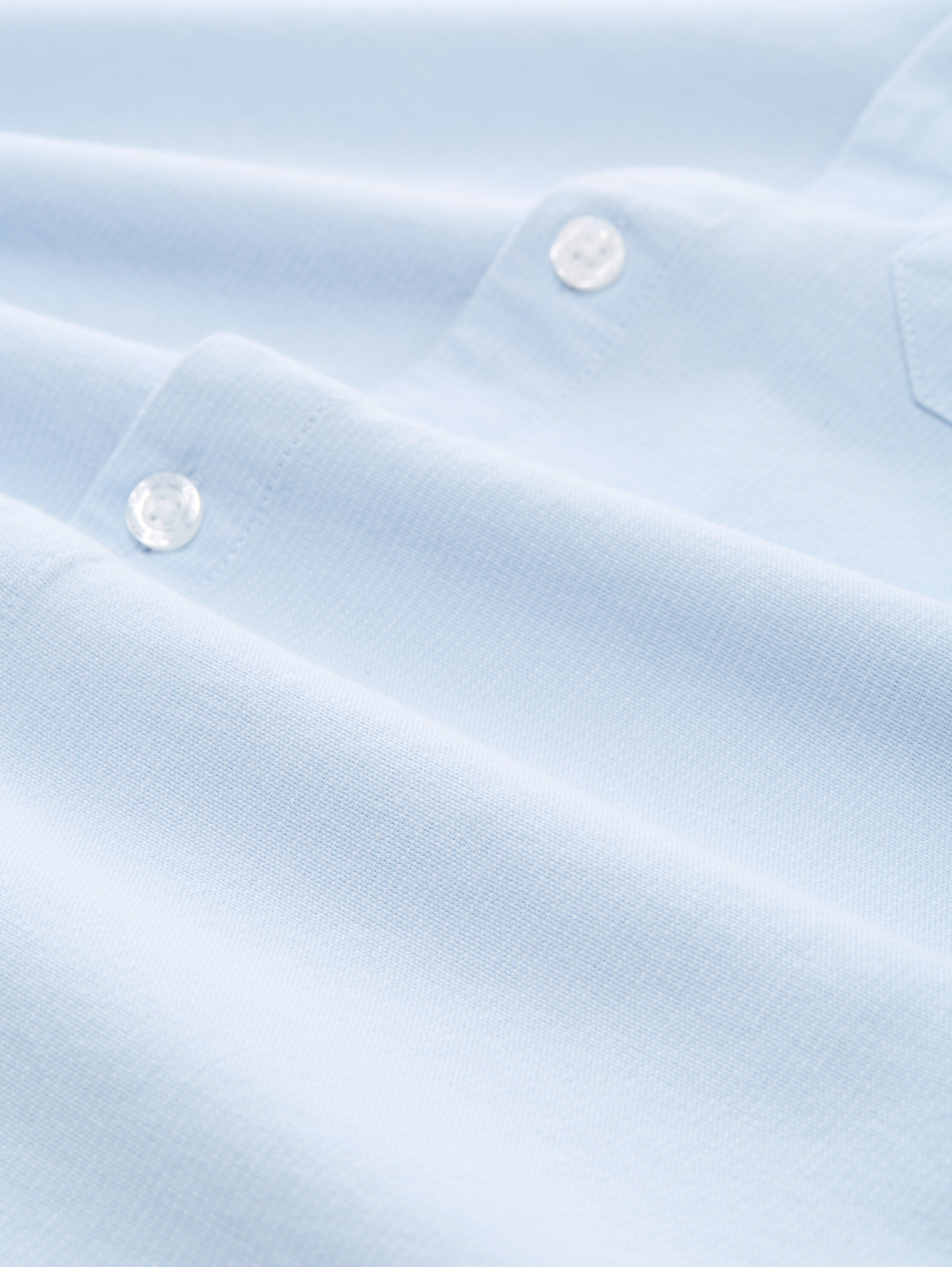 TOM TAILOR Denim Langarmhemd gestreift, mit Button-down-Kragen