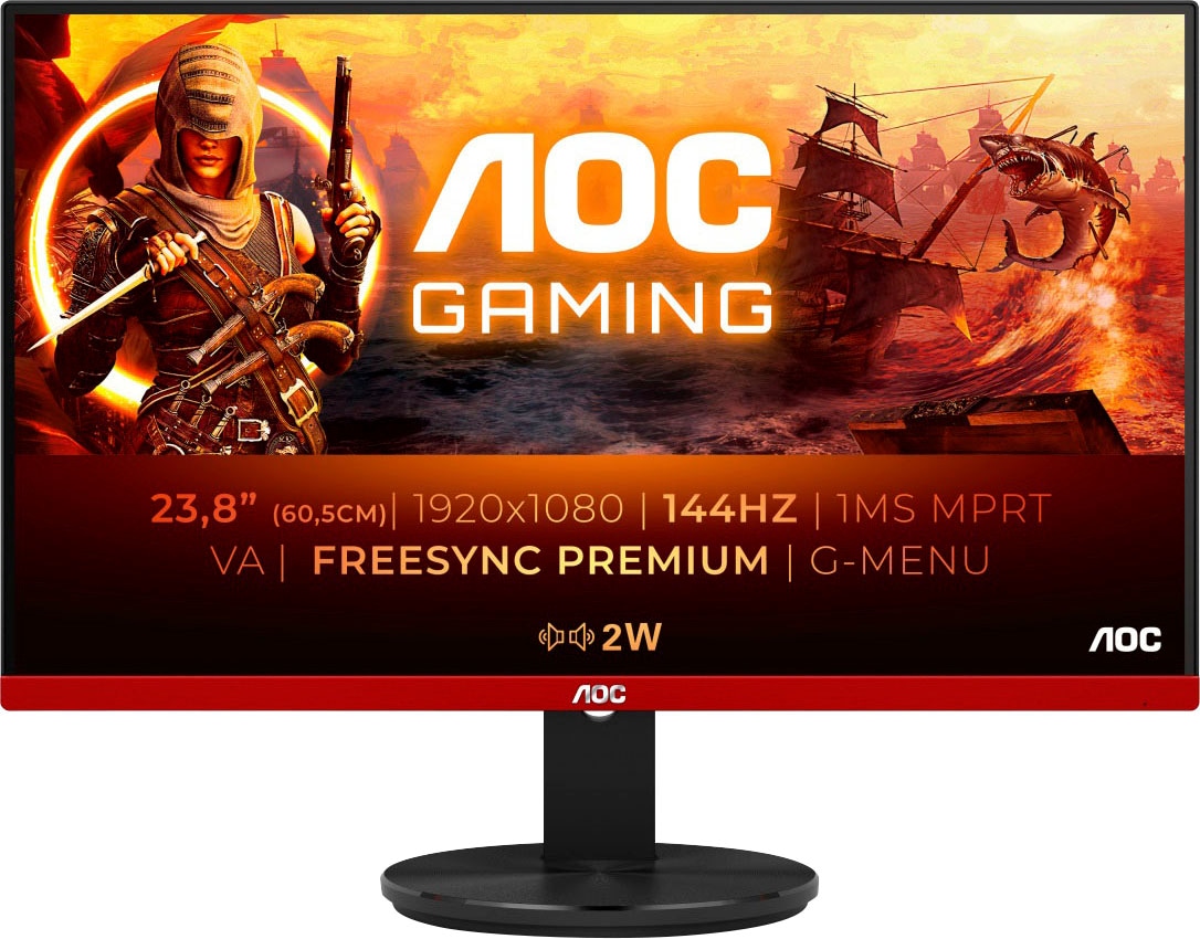AOC Gaming-Monitor »G2490VXA«, 61 cm/24 Zoll, 1920 x 1080 px, Full HD, 1 ms Reaktionszeit, 144 Hz