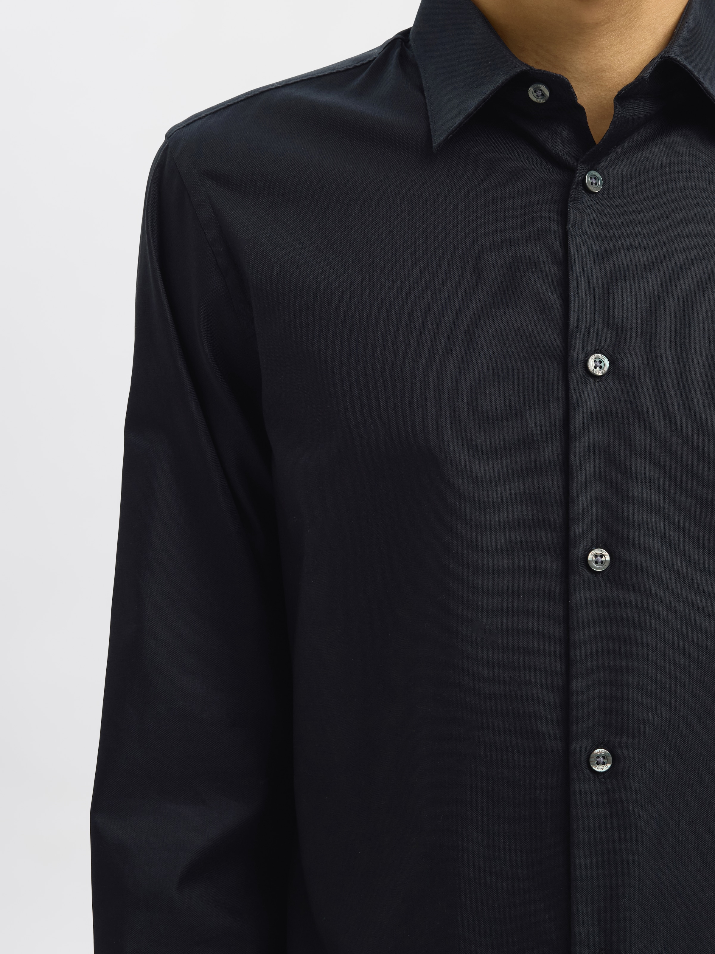 SELECTED HOMME Langarmhemd »SLHSLIMCLARK SHIRT LS NOOS«