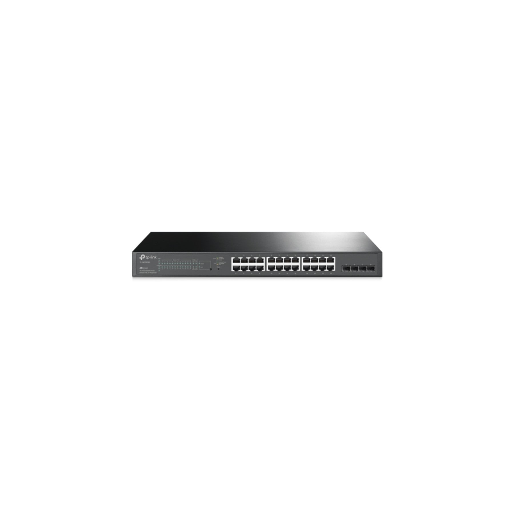 TP-Link Netzwerk-Switch »JetStream-28-Port-Gigabit-Smart-PoE-Switch mit 4 SFP-Slots«
