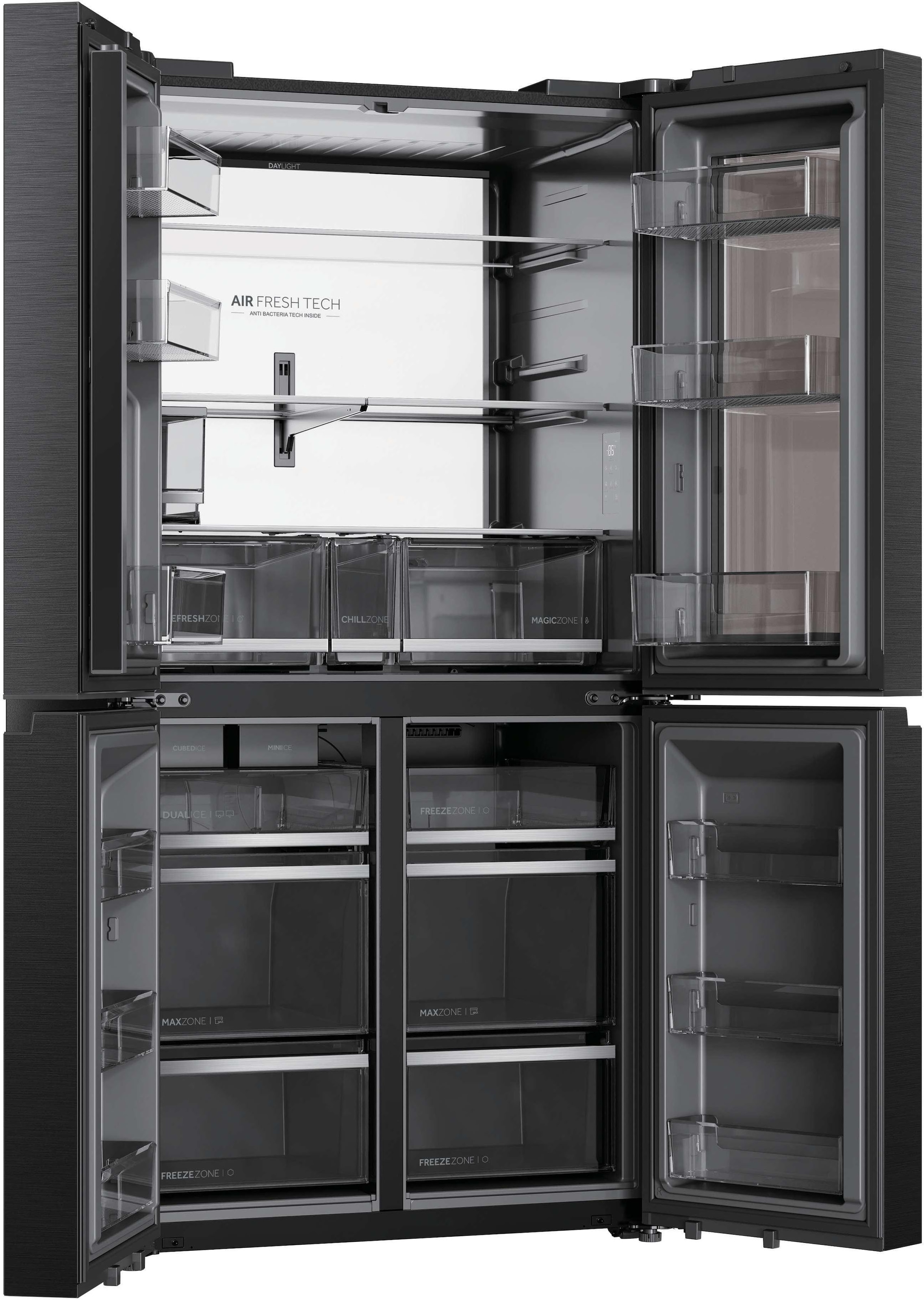 Haier Multi Door Horizon Collection »HCW99F18DHMB« 182,5 cm hoch 90,5 cm breit