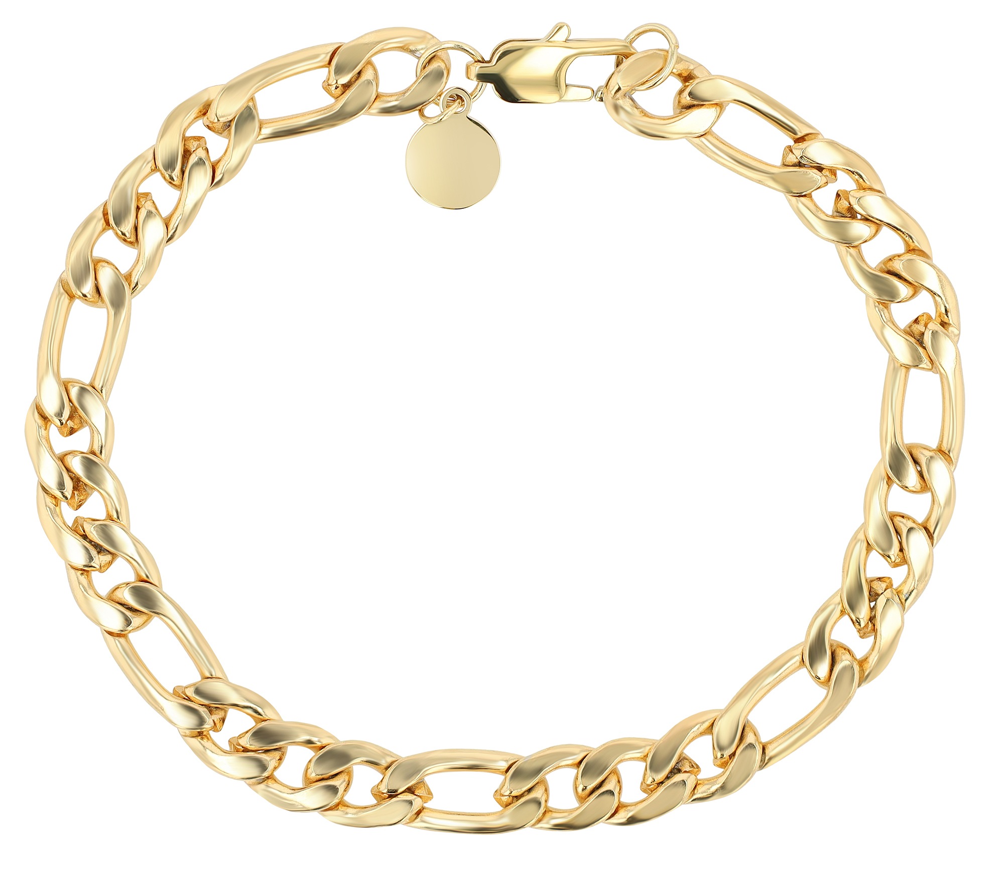 Adelia´s Armband »Unisex Armband aus Edelstahl 21,5 cm«