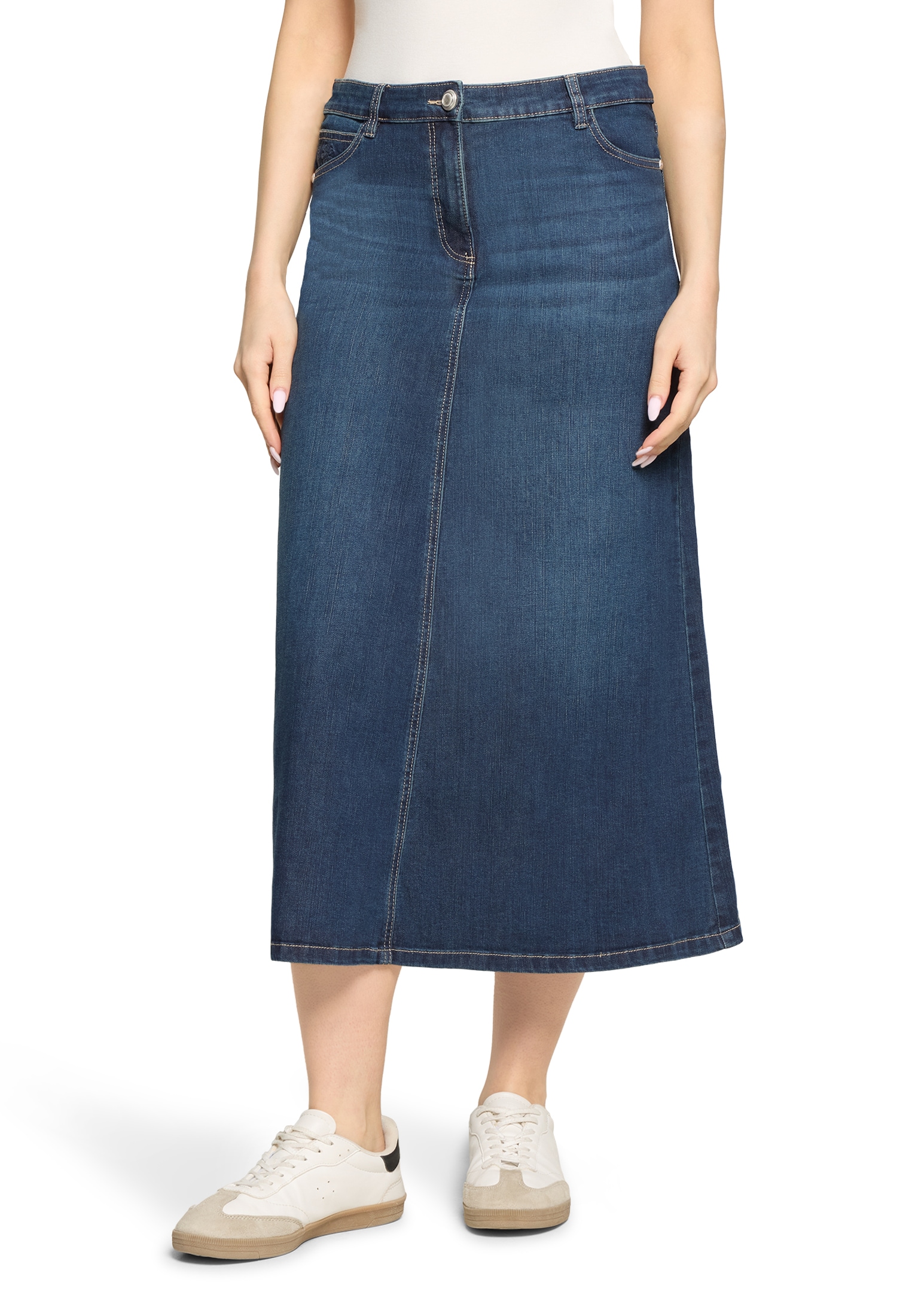 Betty Barclay Jeansrock »Jeansrock mit Waschung«