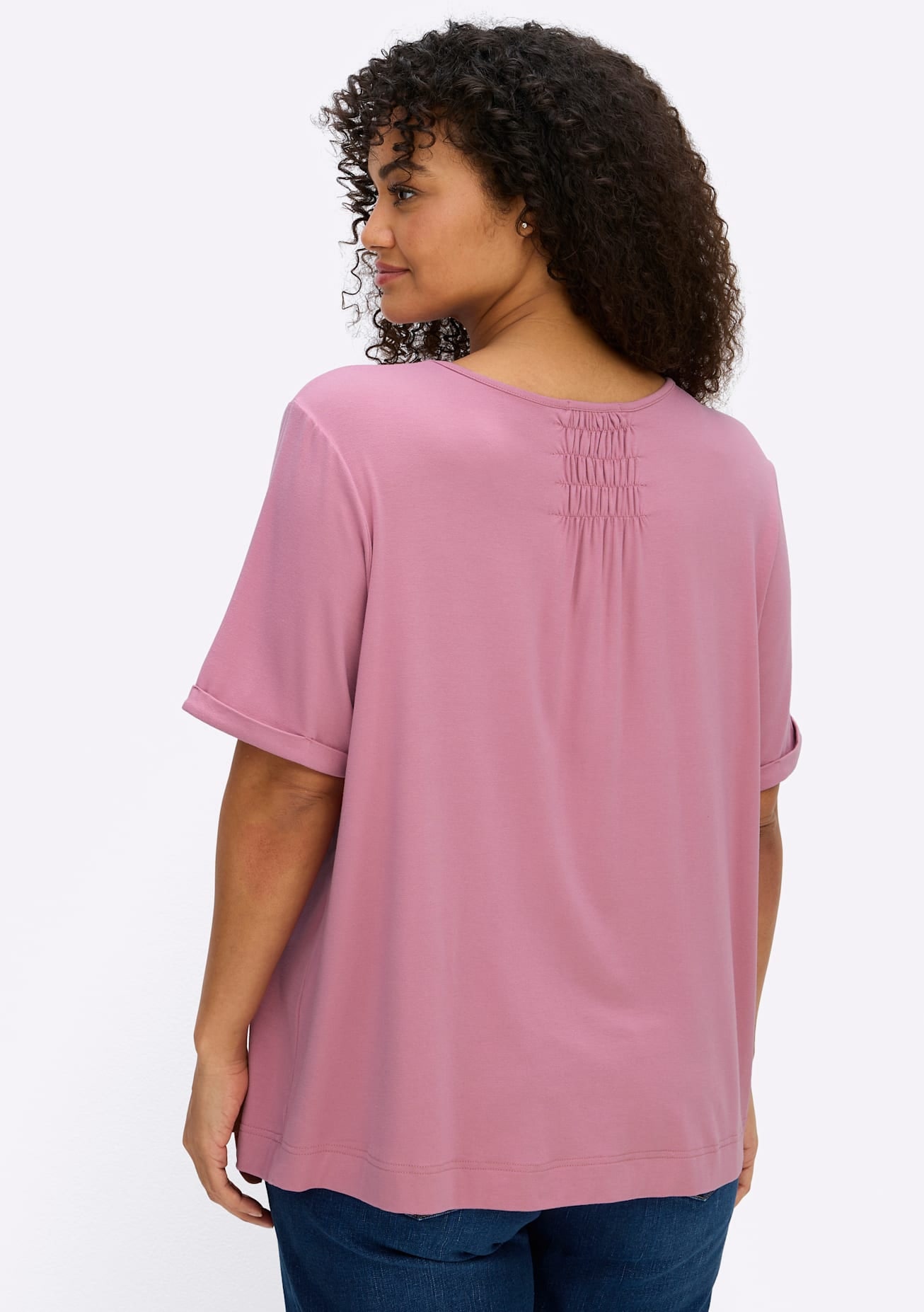 Sheego Kurzarmshirt »Shirt« 1