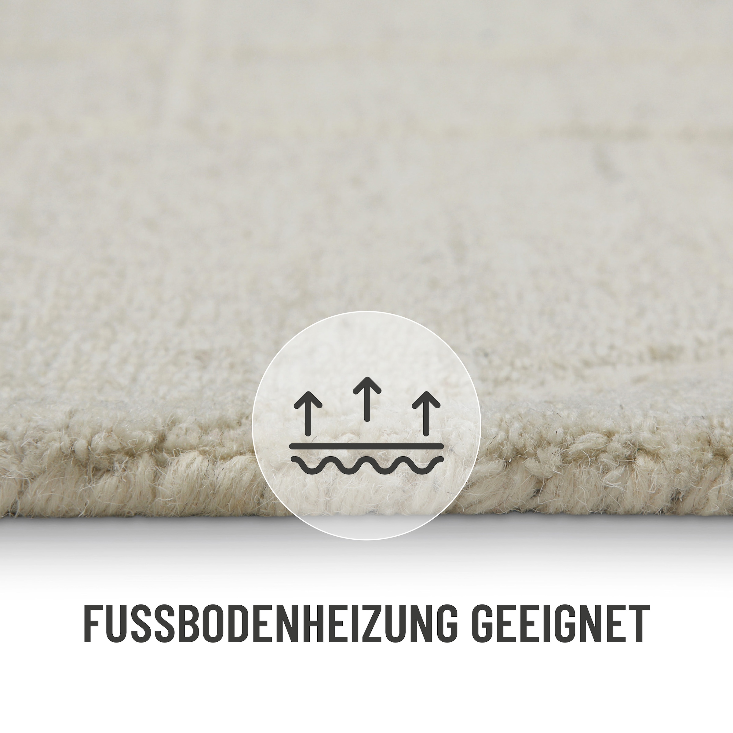 Wecon home Teppich »Hamptons TWENTYEIGHT«, rechteckig, 15 mm Höhe, Läufer, Kurzflor, Wohnzimmer, Schlafzimmer, elegant, robust, Linear
