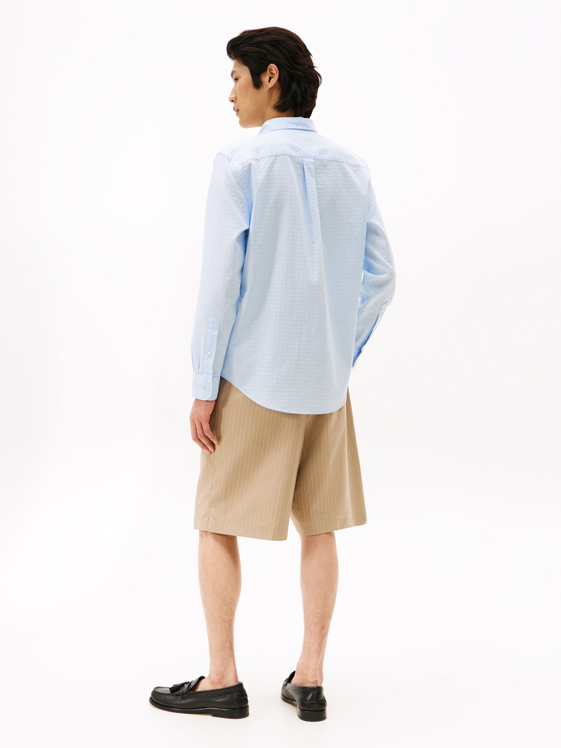 Tommy Hilfiger Langarmhemd »DOBBY STRUCTURE RF SHIRT«