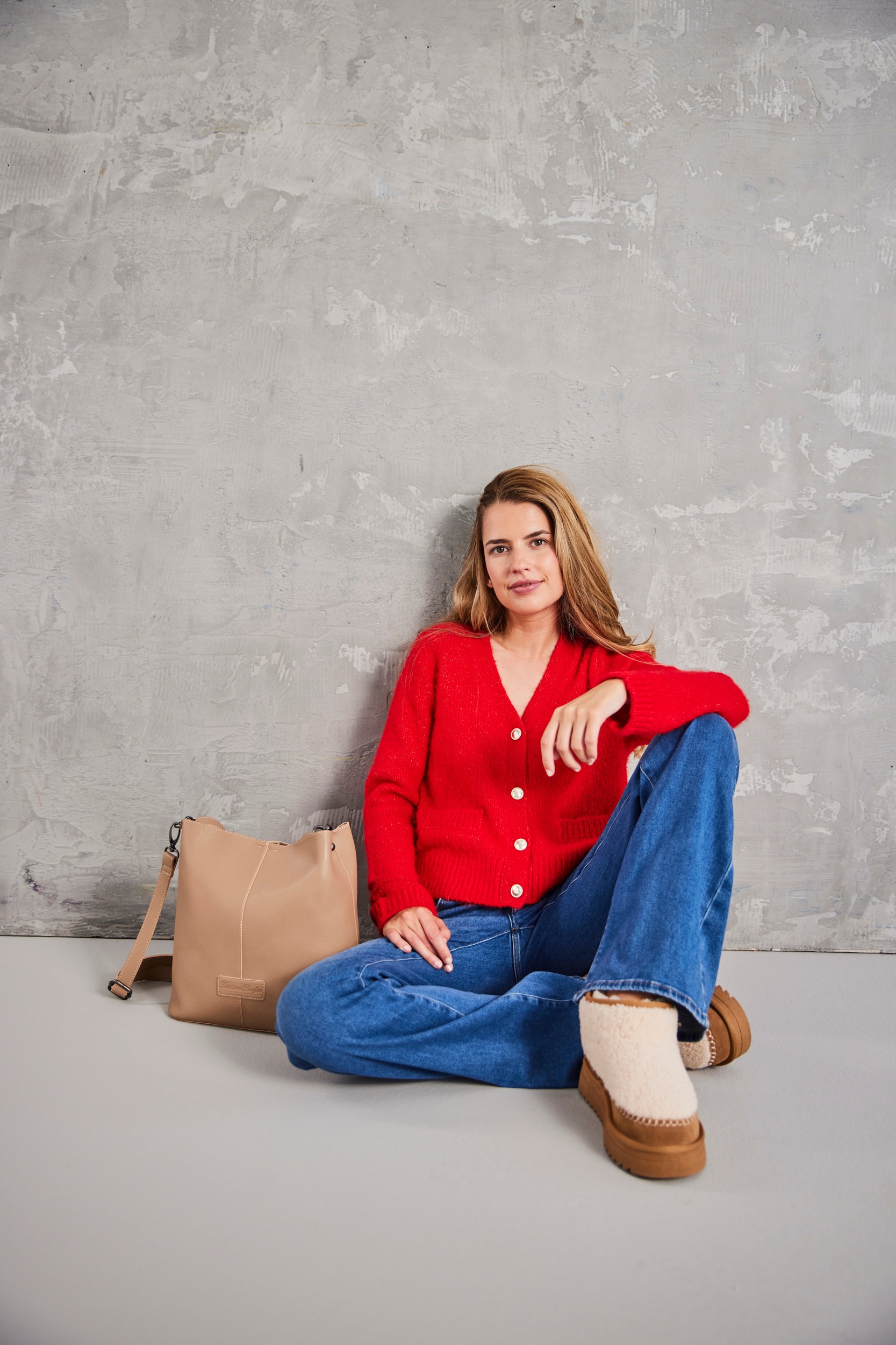 ONLY Strickjacke »ONLMAGGIE LIFE LS V-NECK CARDI CC KNT«