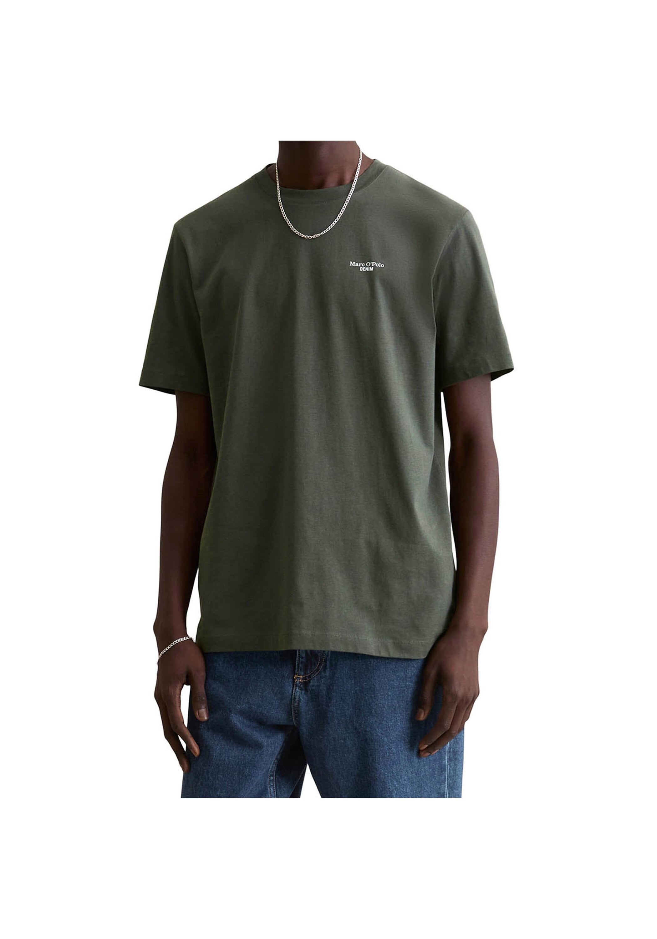 Marc O'Polo DENIM T-Shirt »T-Shirt T-Shirt, SSL, Logo Print, Doubl 2er Pack« 2