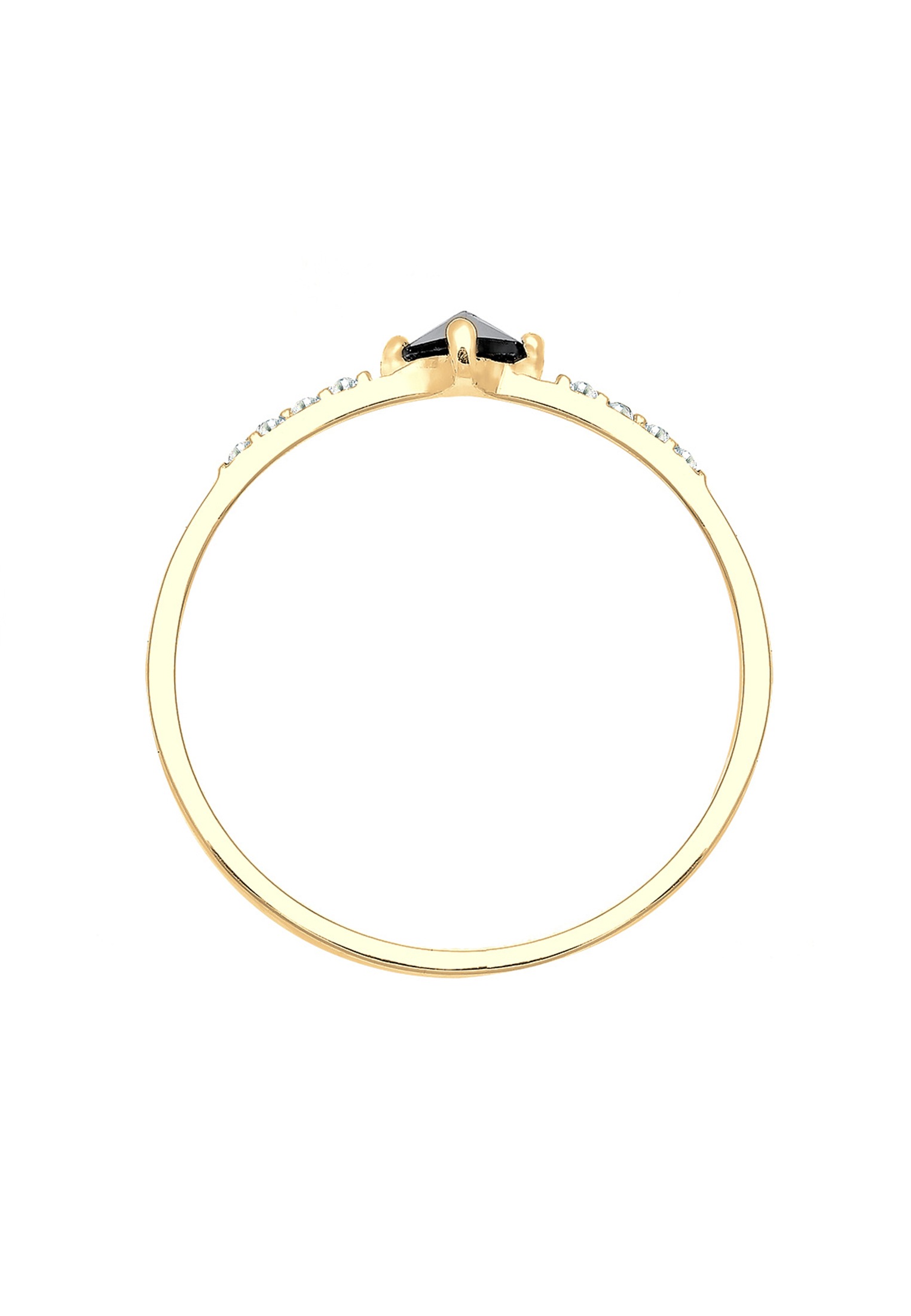 Elli Silberring »Ring Modern Zirkonia Kristalle 925 Silber«