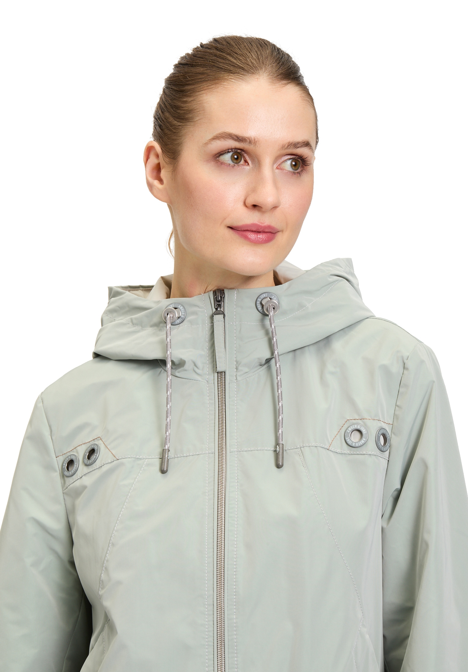 Amber & June Sommerjacke »Sommerjacke mit Kapuze«