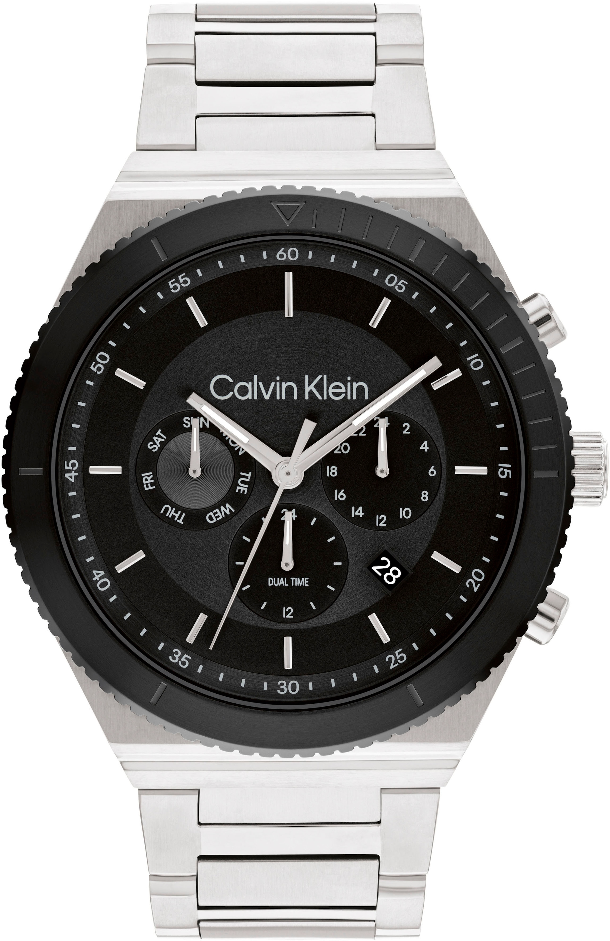 Calvin Klein Multifunktionsuhr »SPORT, 25200301«, Quarzuhr, Armbanduhr, Herrenuhr, Datum, 12/24-Stunden-Anzeige