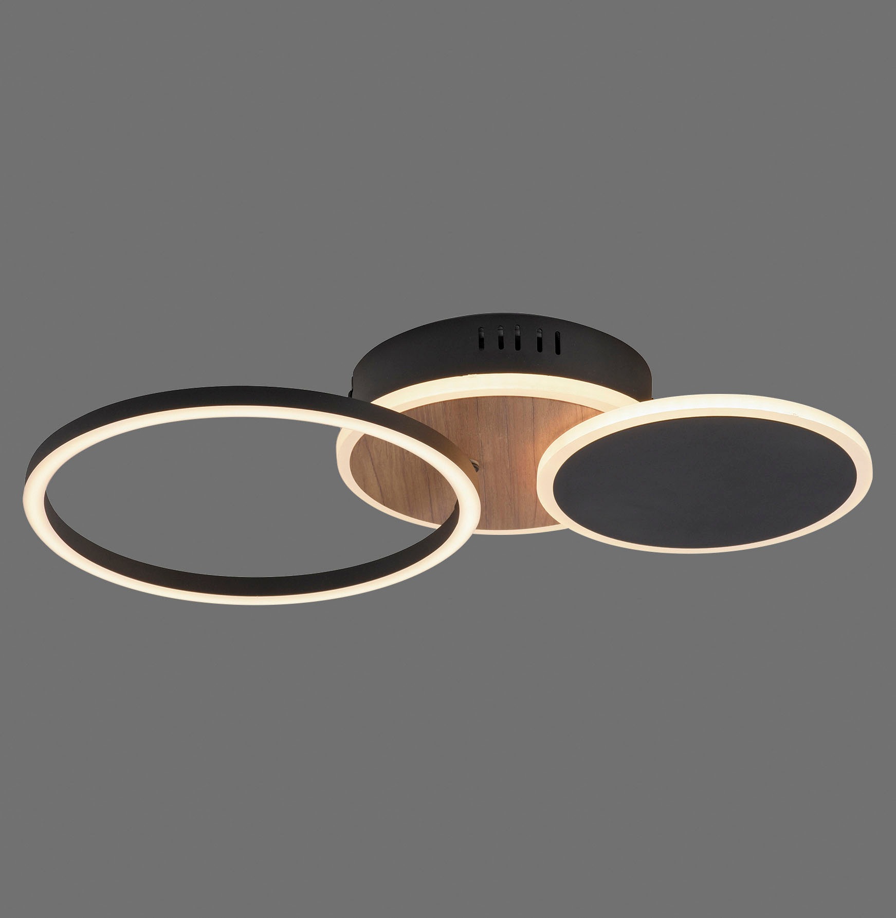 JUST LIGHT Deckenleuchte »SEVENT«, 1 flammig, Leuchtmittel LED-Board | LED fest integriert, LED