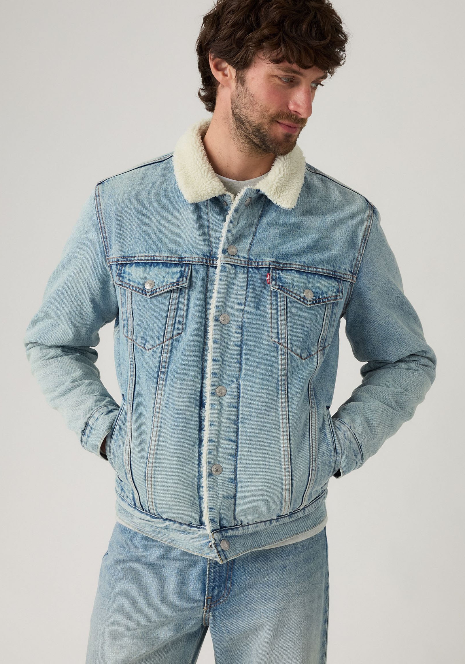 Levi's® Kurzjacke »SHERPA« mit Sherpa Fütterung
