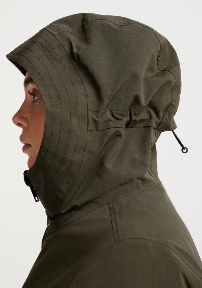 Jack Wolfskin Wintermantel »3IN1 NABUR COAT W« Winterjacke für Kinder, wasserdicht, warm