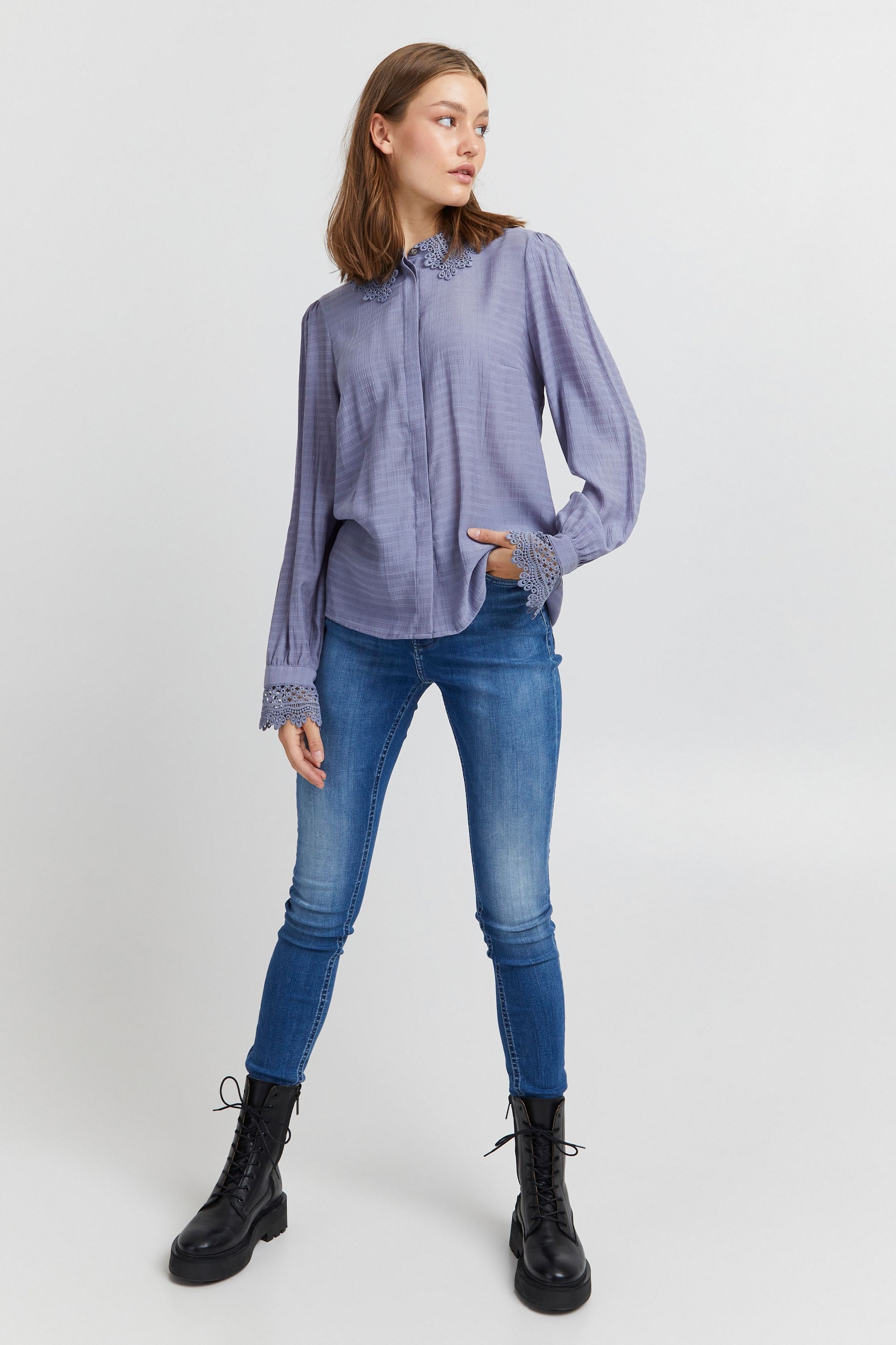 Pulz Jeans Tunika »Langarmbluse PZCanny«