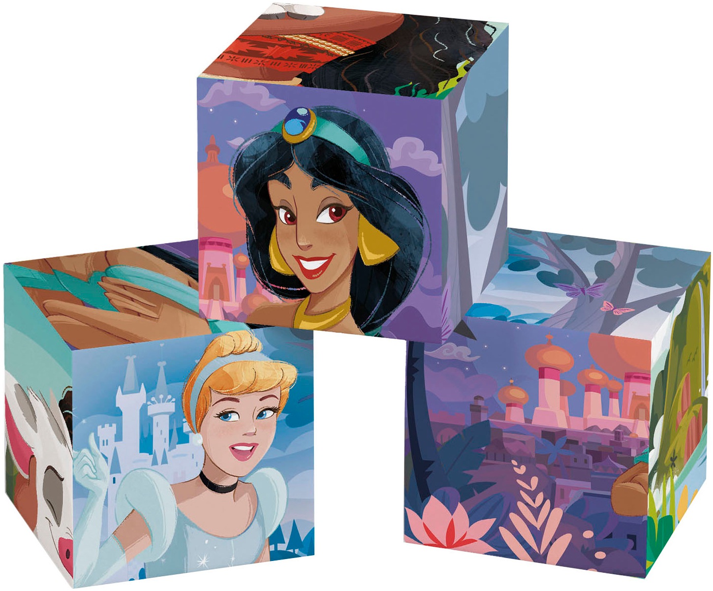 Clementoni® Würfelpuzzle »Disney Princess«, Made in Europe
