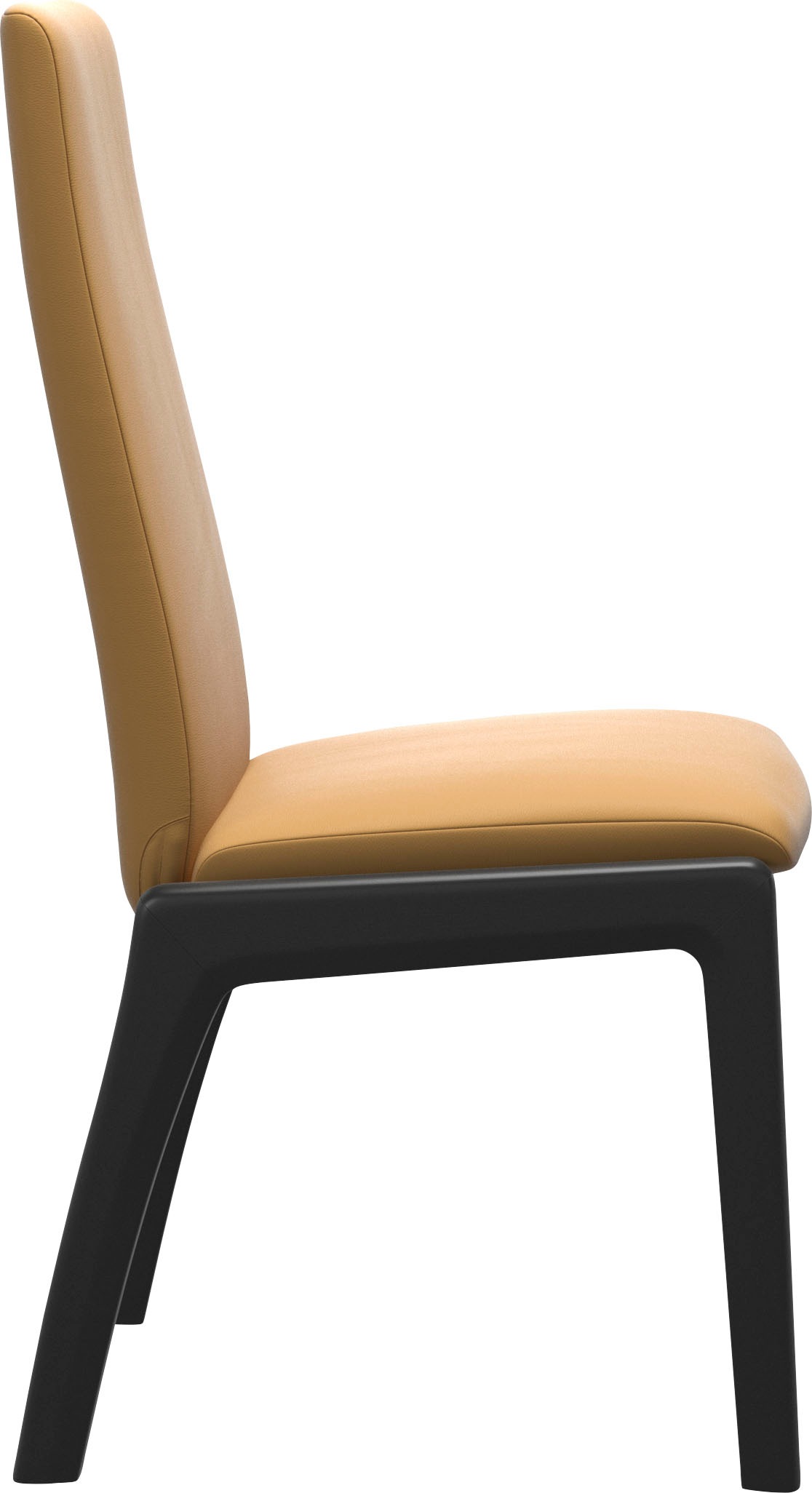 Stressless® Polsterstuhl »Laurel«, Leder PALOMA, High Back, Größe M, mit abgerundeten Beinen in Schwarz
