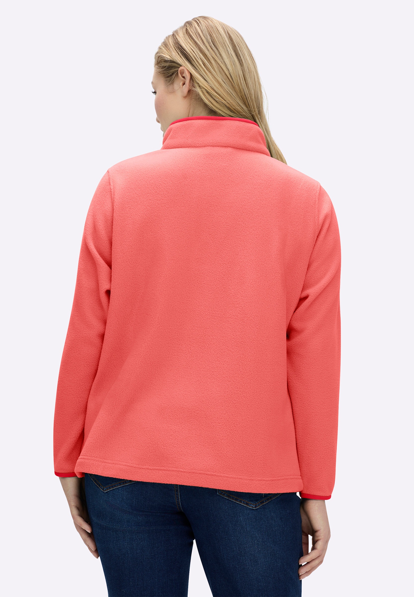 Witt Fleeceshirt »Fleece-Shirt Fleeceshirt mit Stehkragen und Reißverschluss«