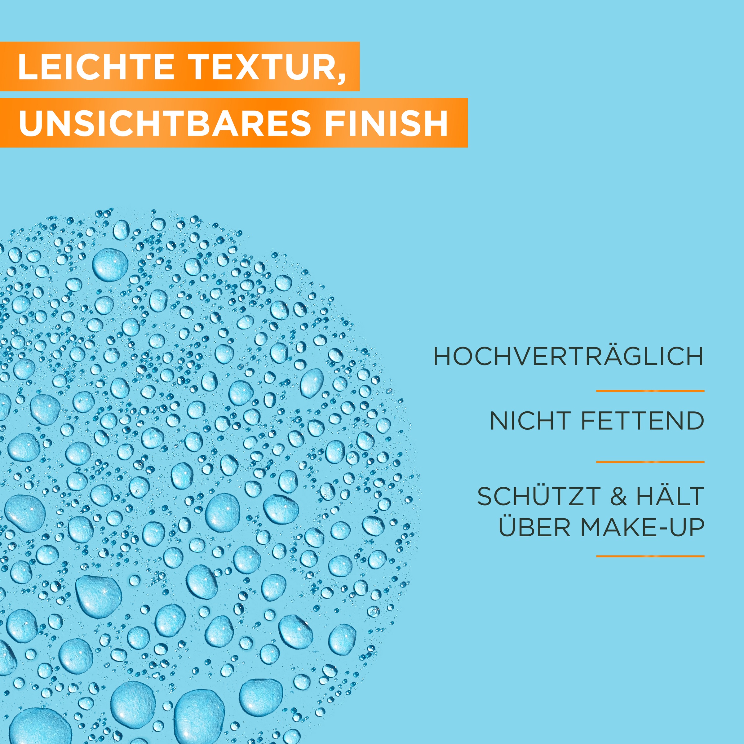GARNIER After Sun-Spray »Garnier Ambre Solaire Super UV Over Make-up Spray«, LSF 50, zieht schnell ein ohne zu fetten, spendet Feuchtigkeit.