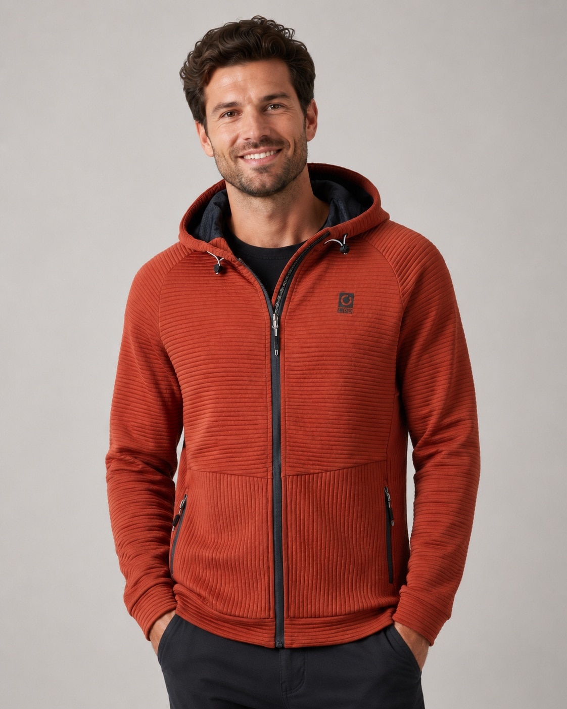 LPO Funktionsjacke »Vincent MN II« Verstellbare Kapuze, mehrere Taschen, Innenfutter