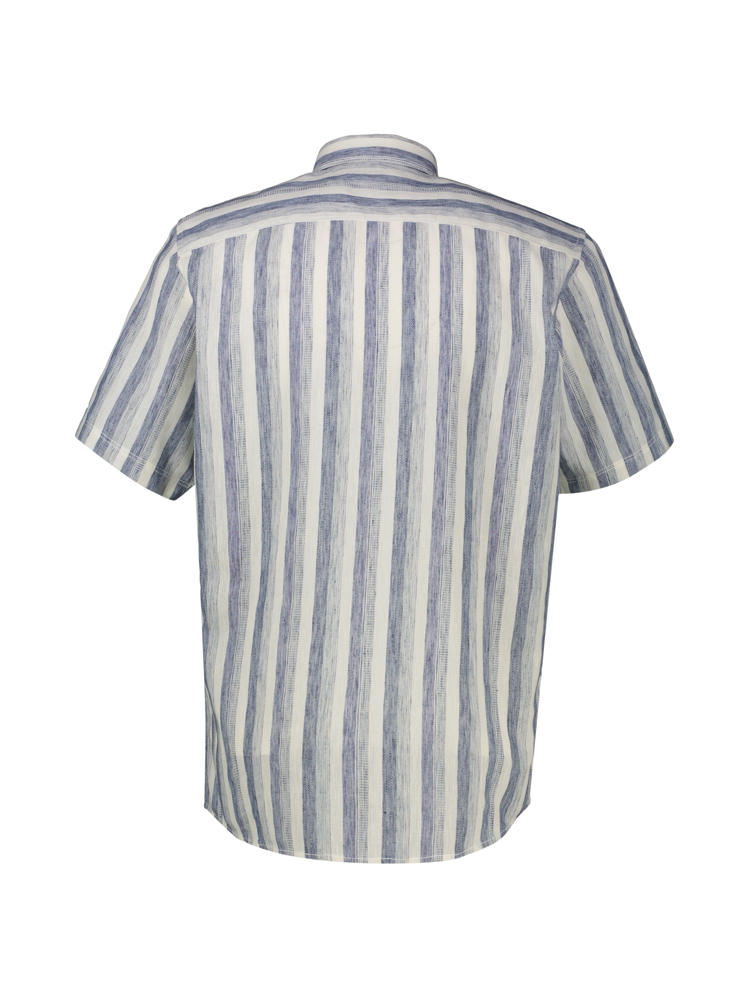 LERROS Kurzarmhemd »Kurzarmhemd gestreift und atmungsaktiv«