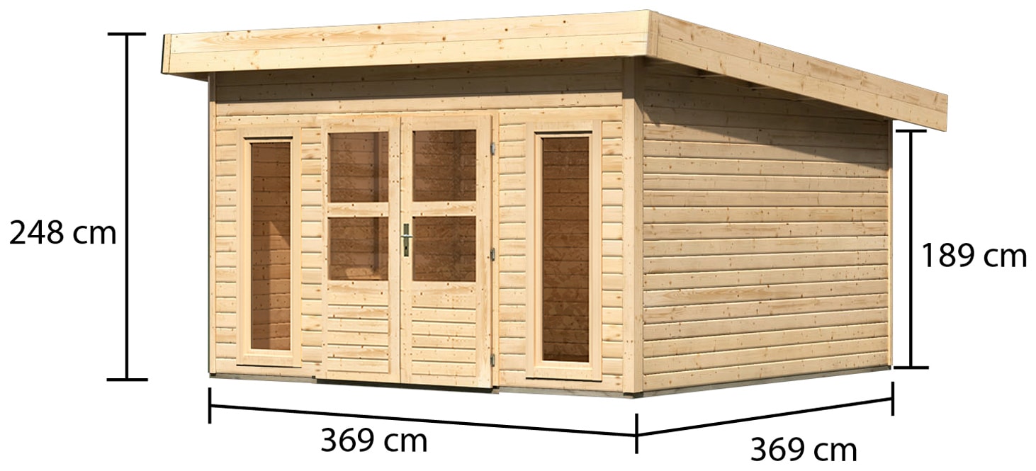 Karibu Gartenhaus »Perlsee 5«