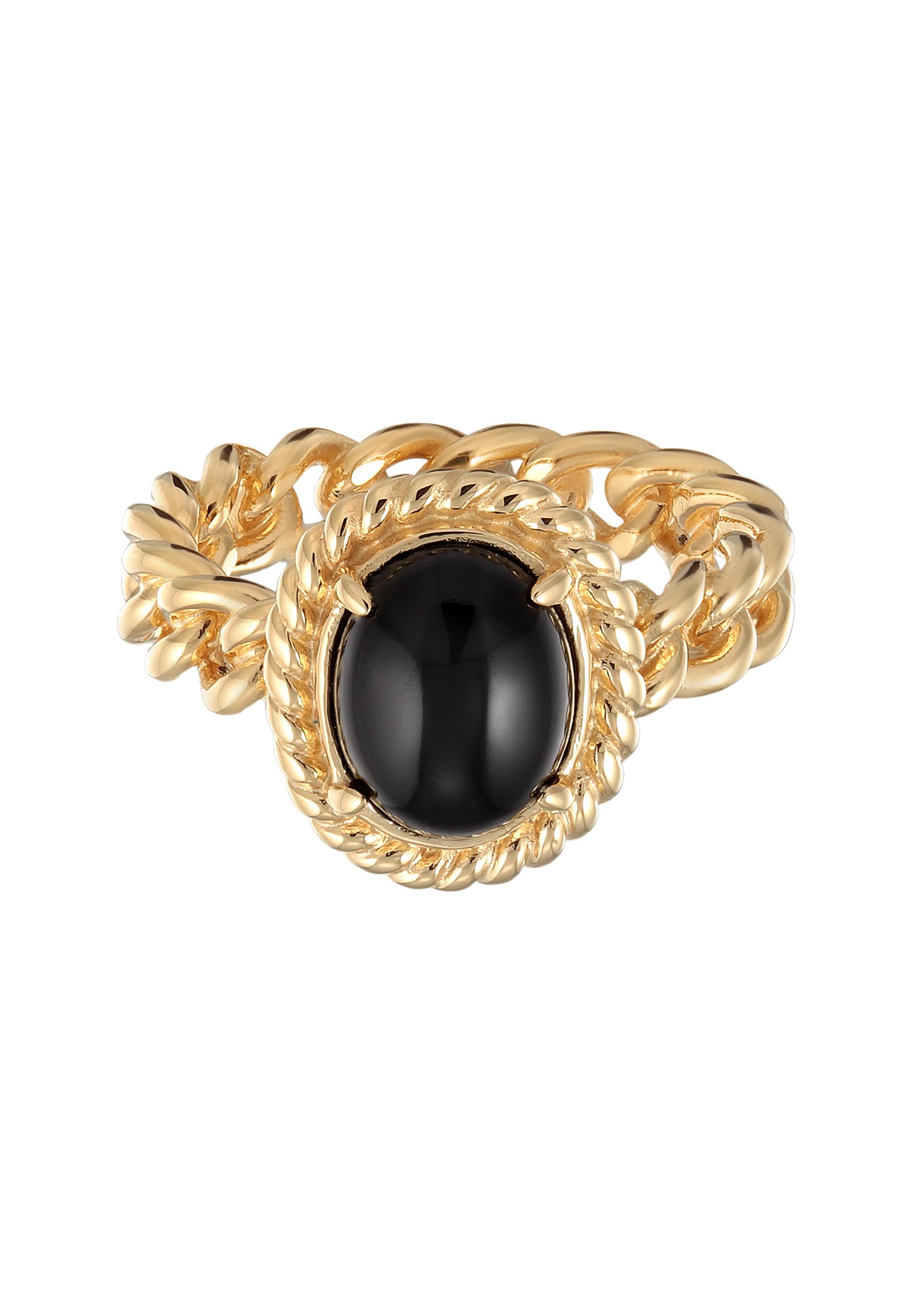 Elli Premium Silberring »Ring Solitär Edelstein Klassik 925 Silber«