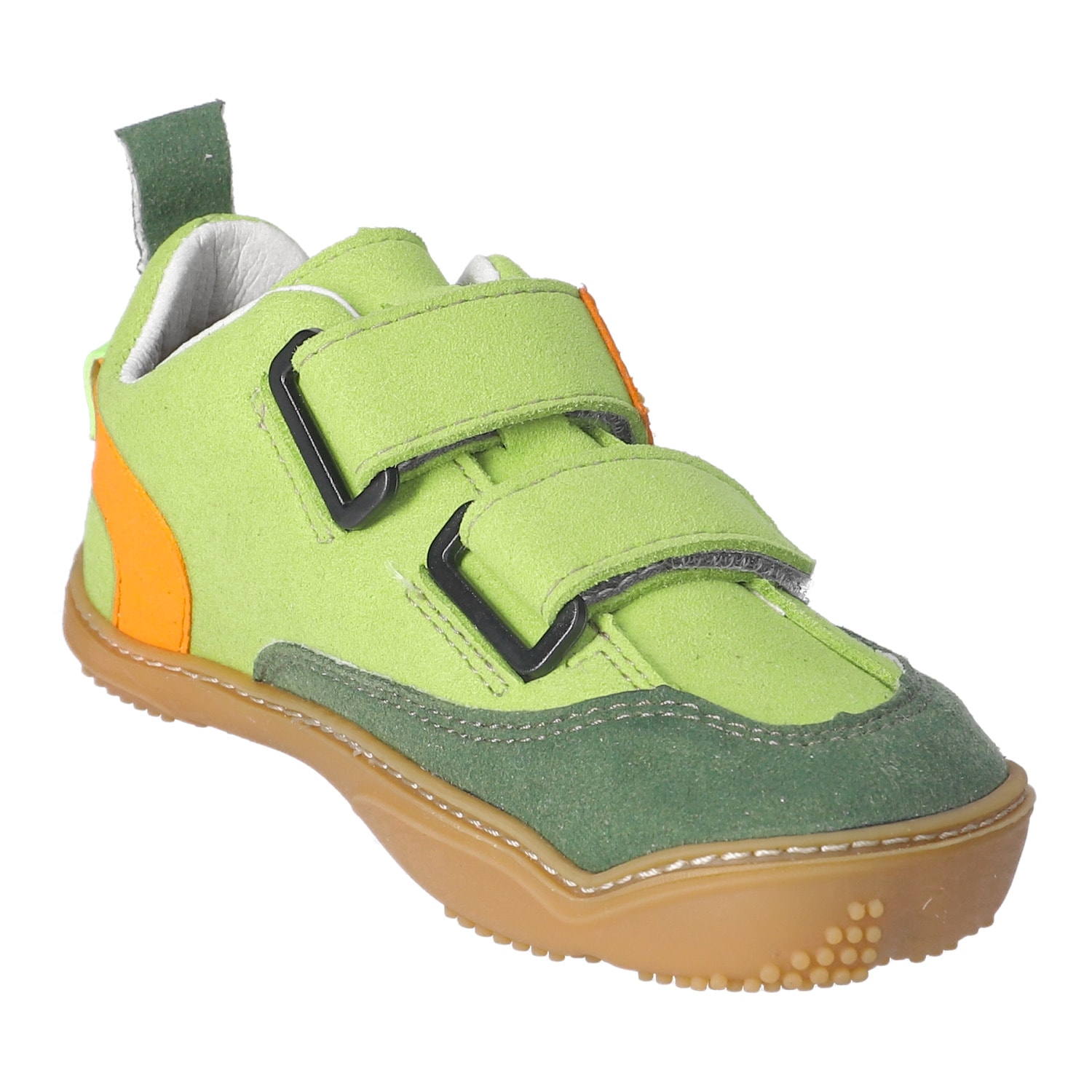 qnuffs Barfußschuh »Ahorn«  Halbschuh, Klettschuh mit Nullsprenung