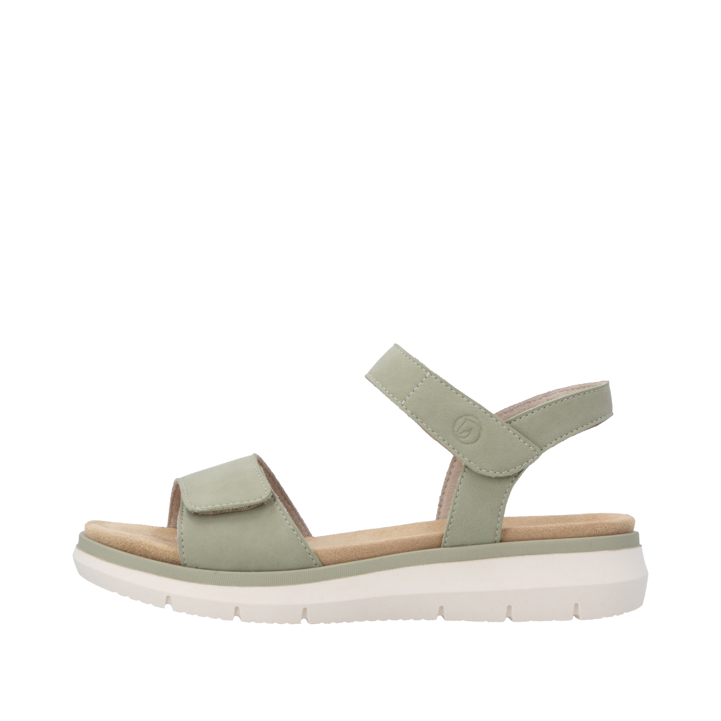 Remonte Keilsandalette  Sommerschuh, Sandalette mit zwei Klettverschlüssen