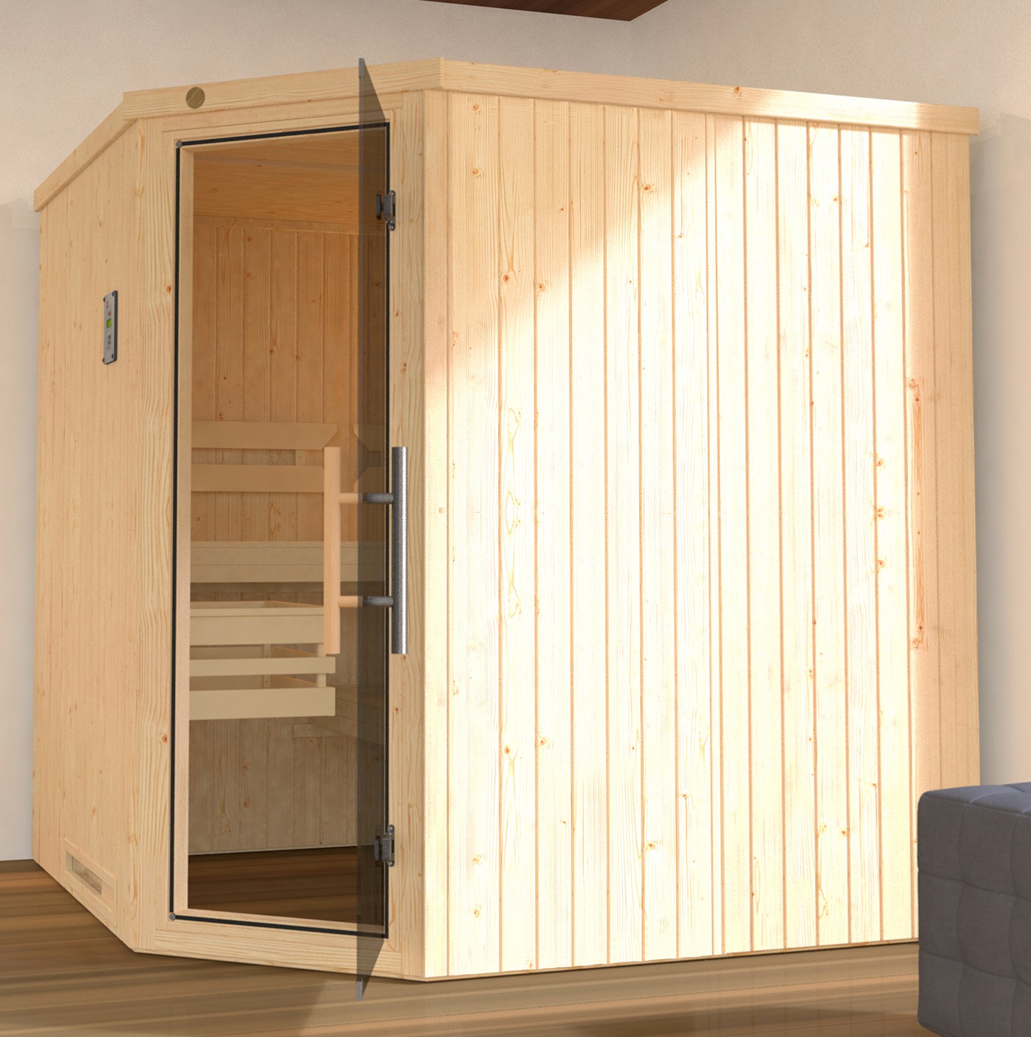 weka Sauna »Varberg 3«, ohne Ofen