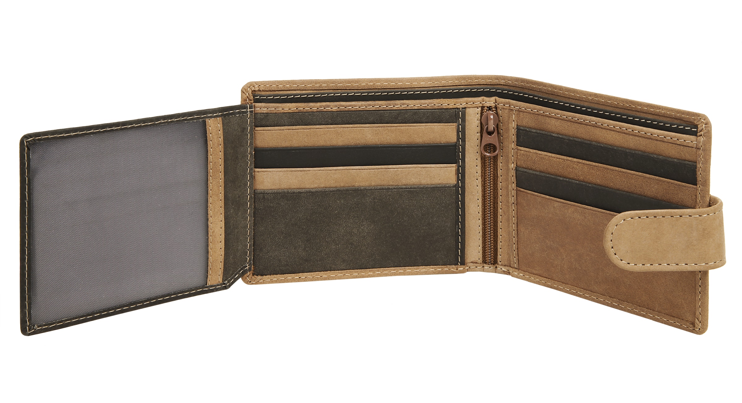bestellen OTTO echt bei BODENSCHATZ Brieftasche Leder »BICOLOUR«, online