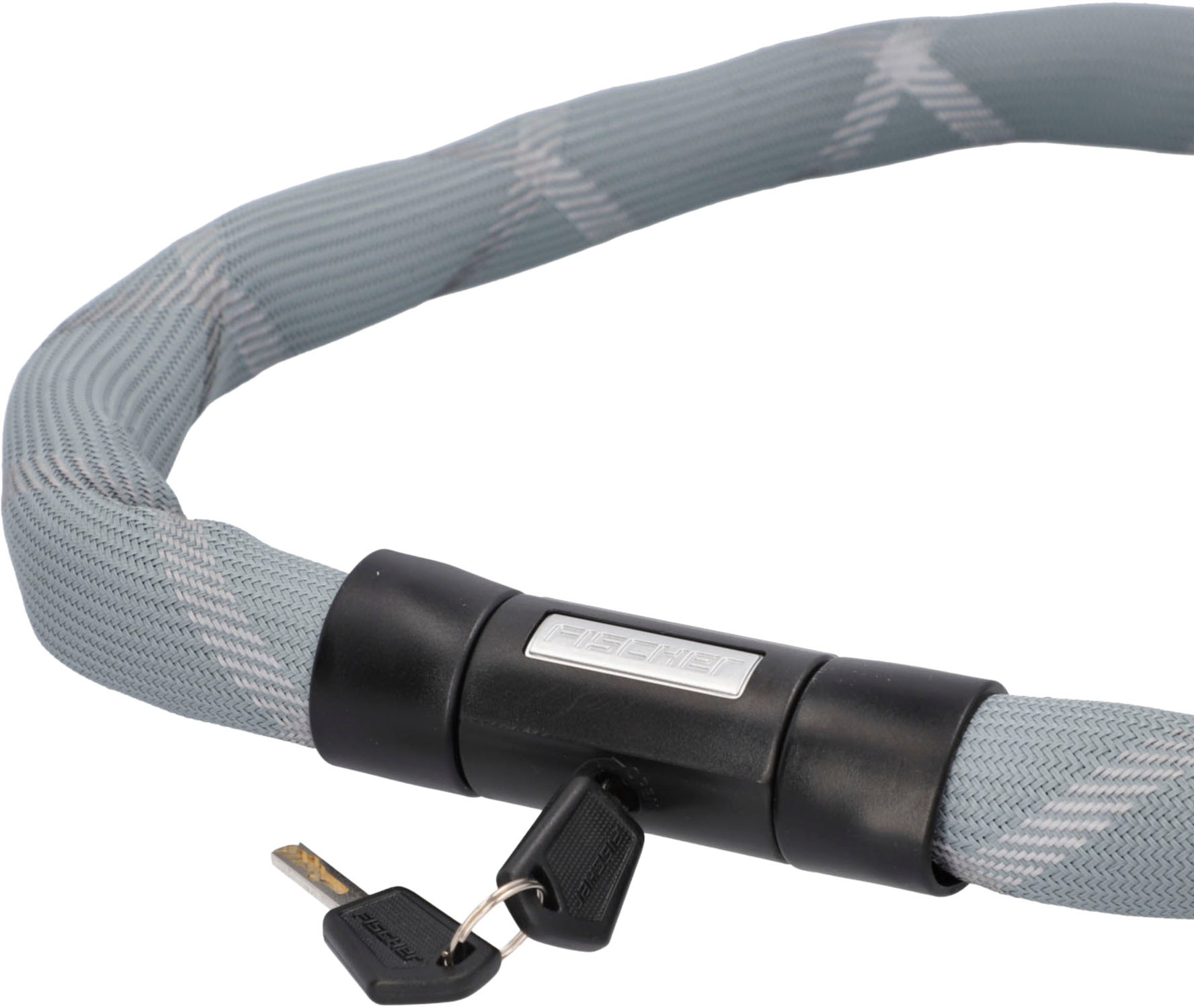 FISCHER Fahrrad Kettenschloss »Kettenschloss SILENCE CK100/32 mint«